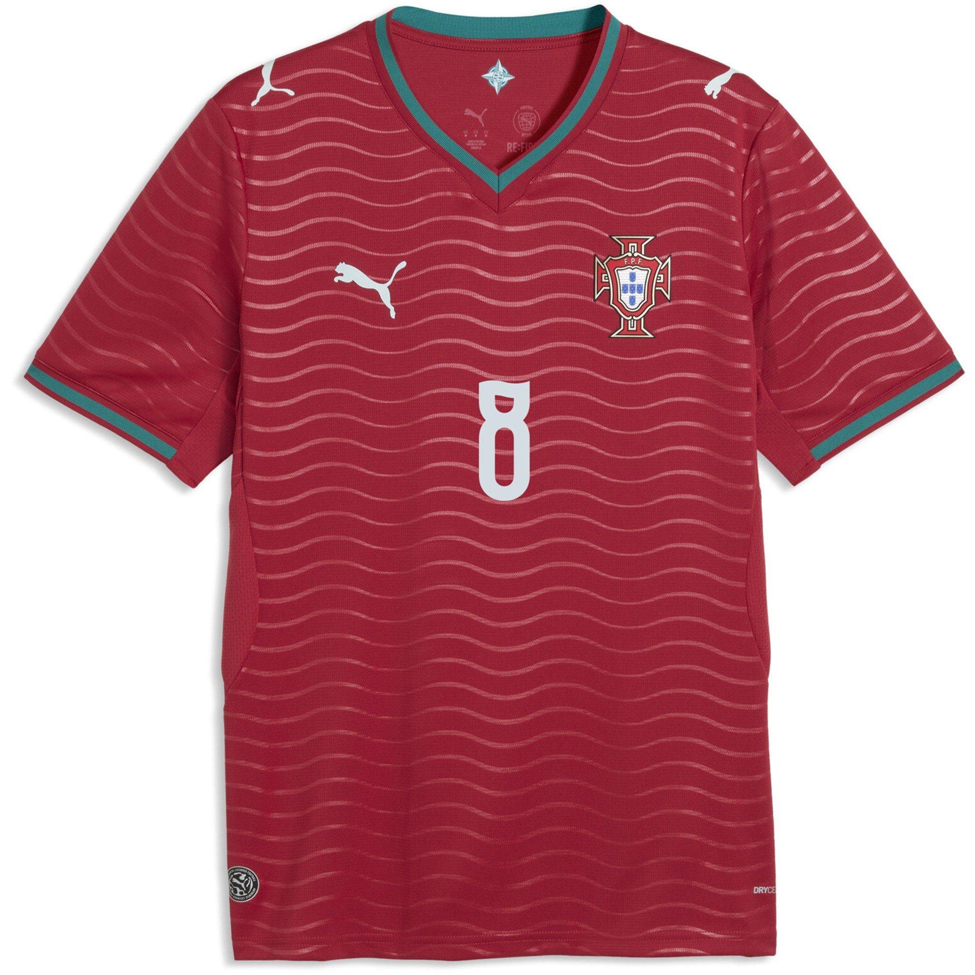 Puma Men's Portugal Fernandes Home Shirt 2026 - Fernandes 8 - M