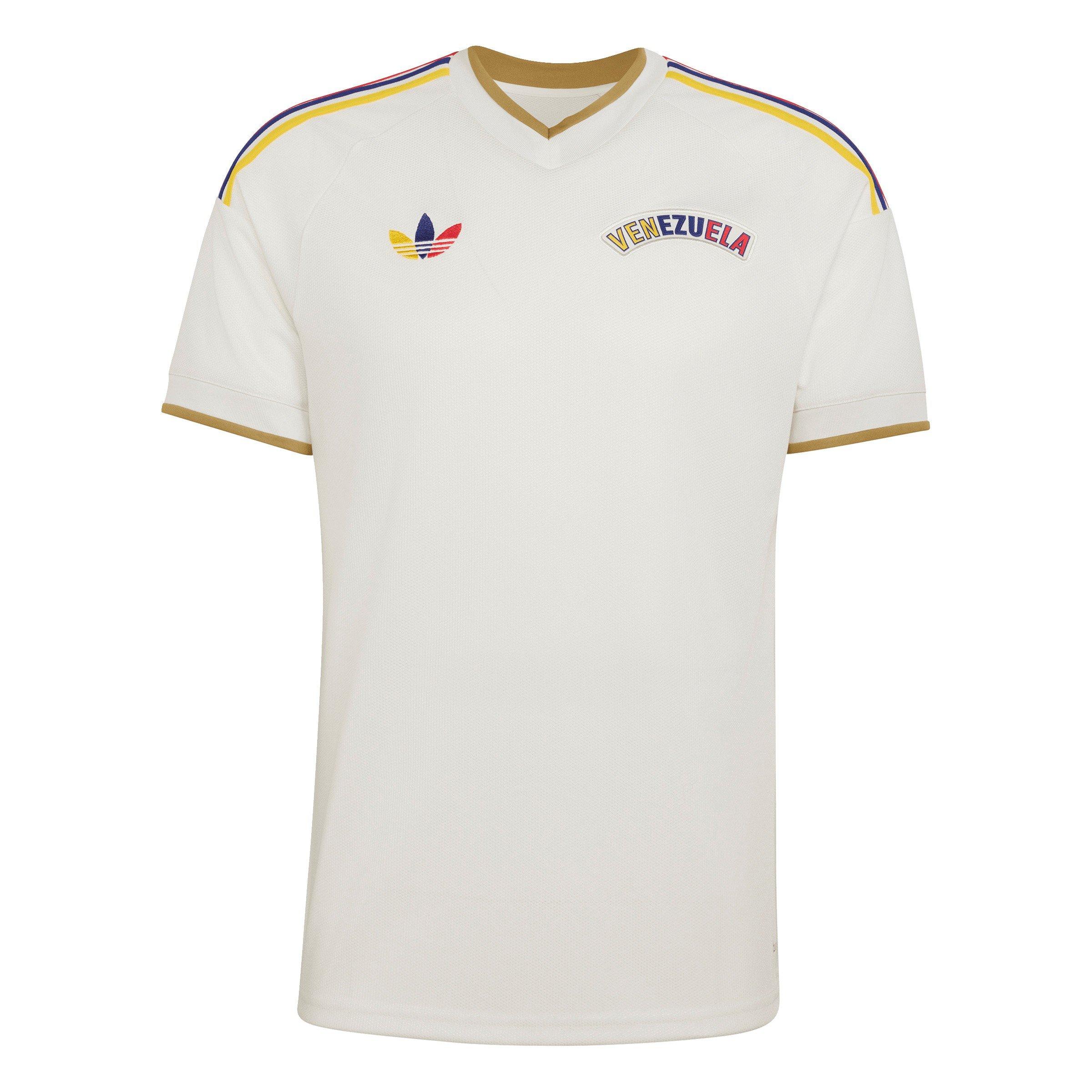 White/Red - adidas - Venezuela Away Shirt World Cup ™ 2026 Adults - 1