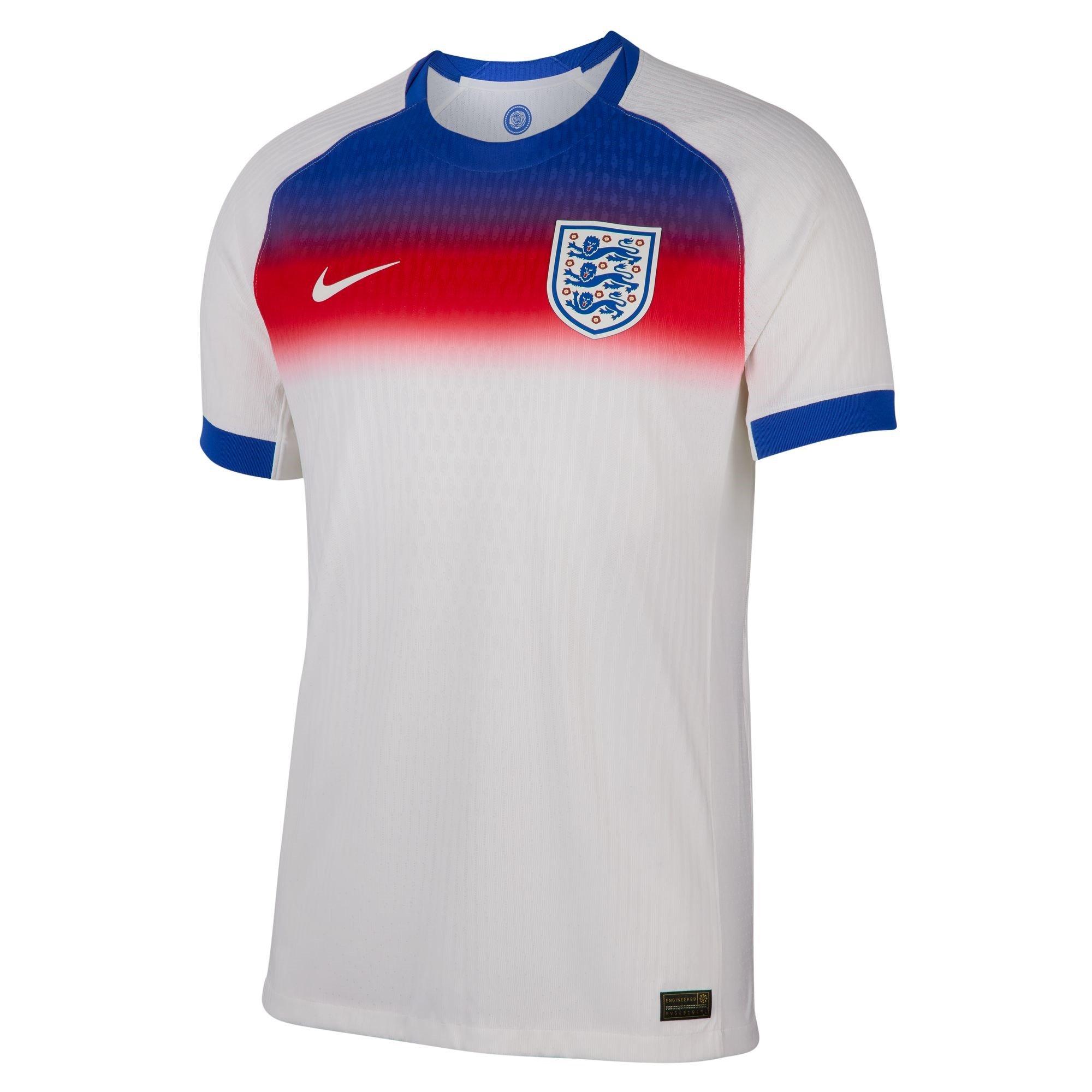 Nike Men's England Authentic Home Shirt 2025 Adults - White/Blue - S