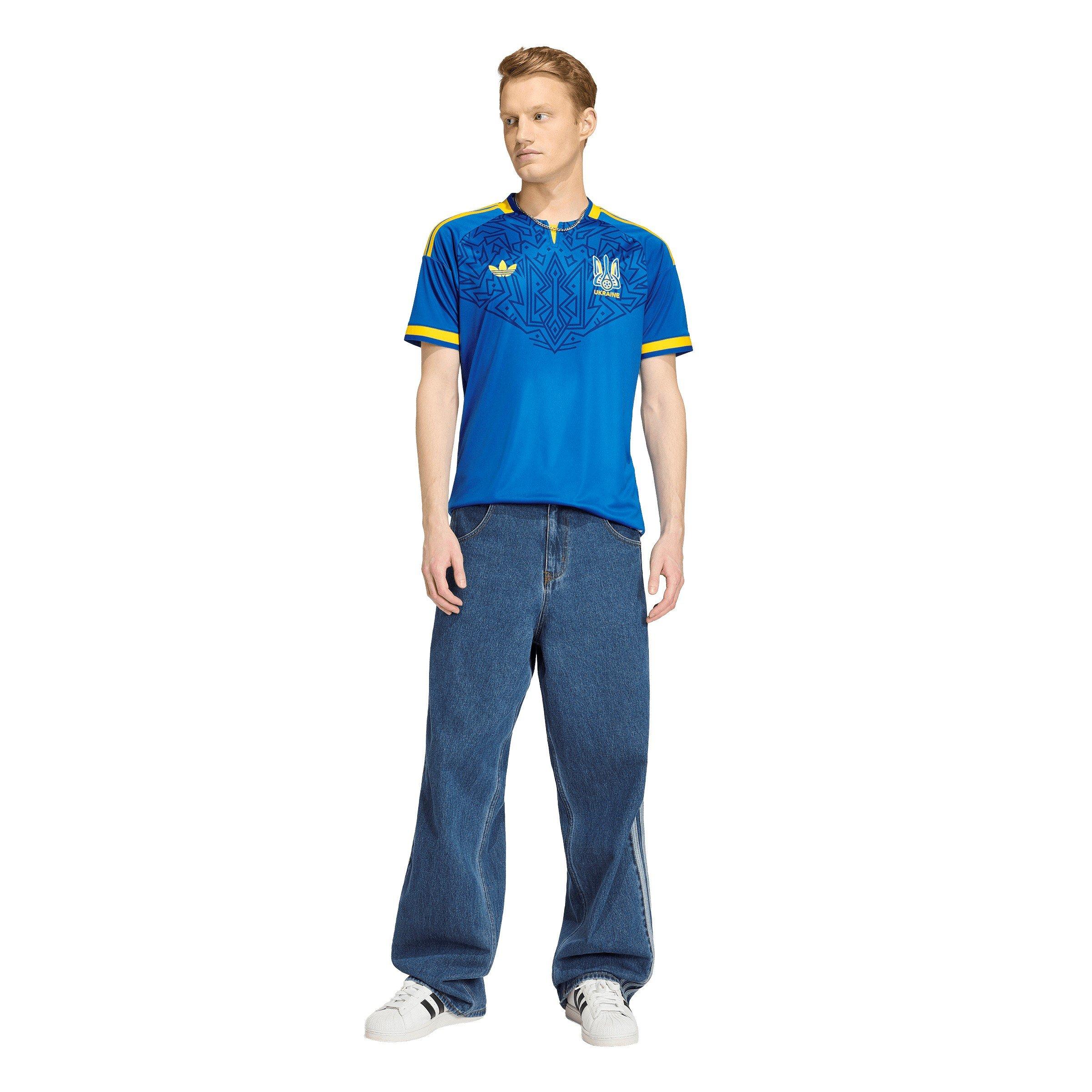 Blå/Gul - adidas - Ukraine Away Shirt World Cup ™ 2026 - 7