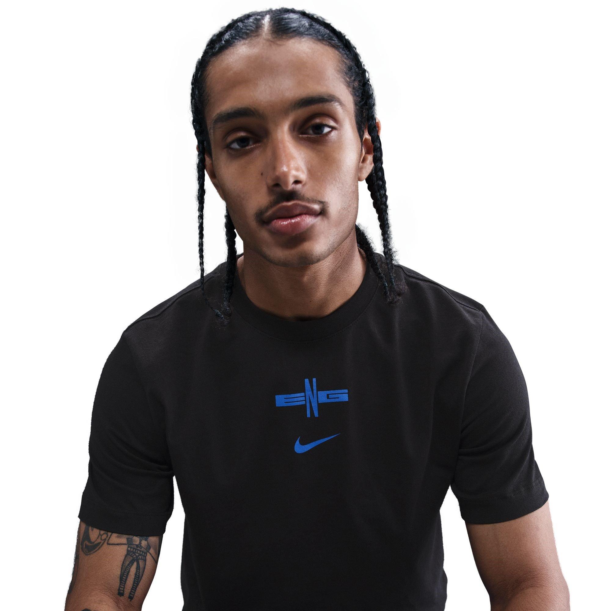 Black - Nike - England T-Shirt Mens - 5
