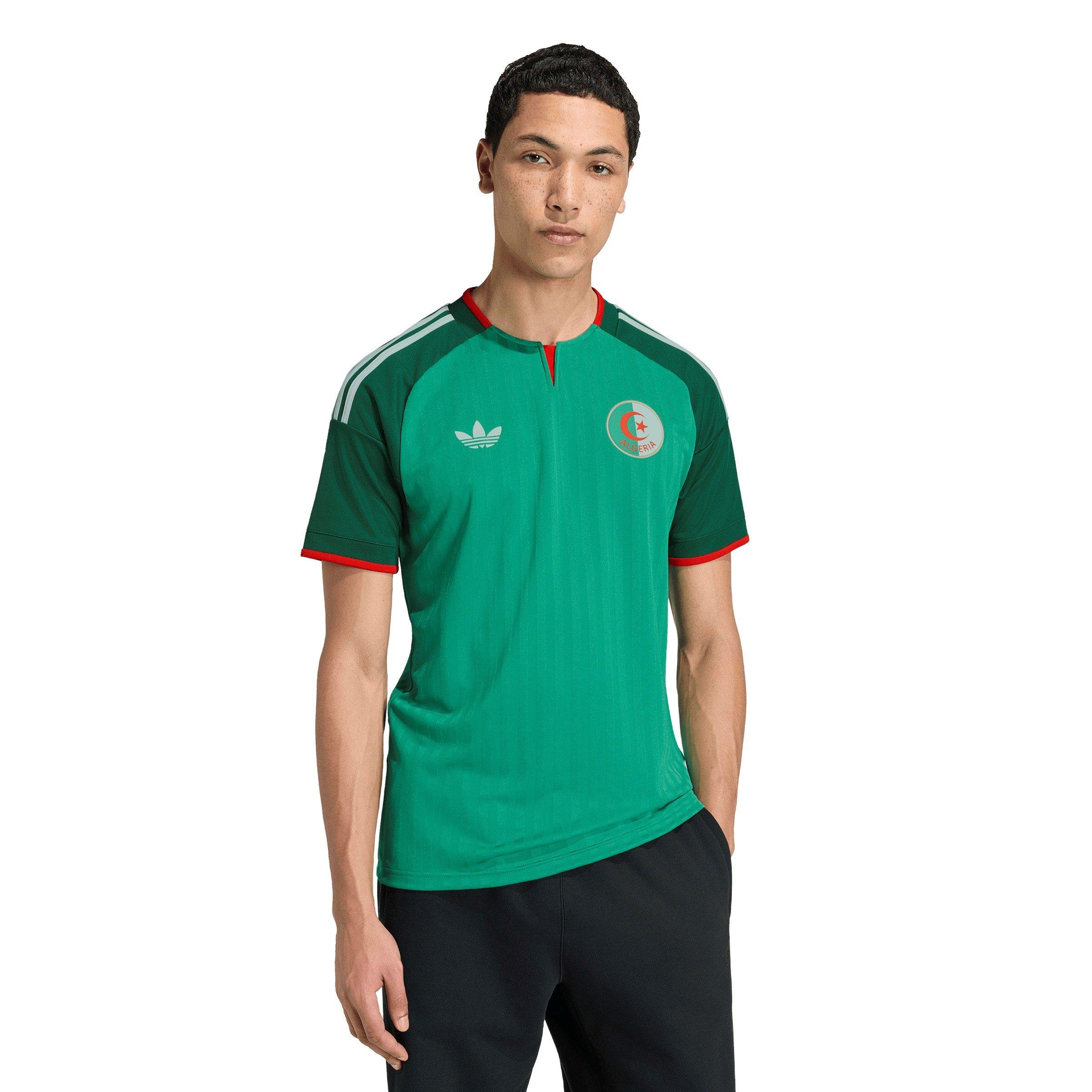 Grøn/Hvid - adidas - Algeriet Udebaneshirt Verdensmesterskabet ™ 2026 Voksne - 1