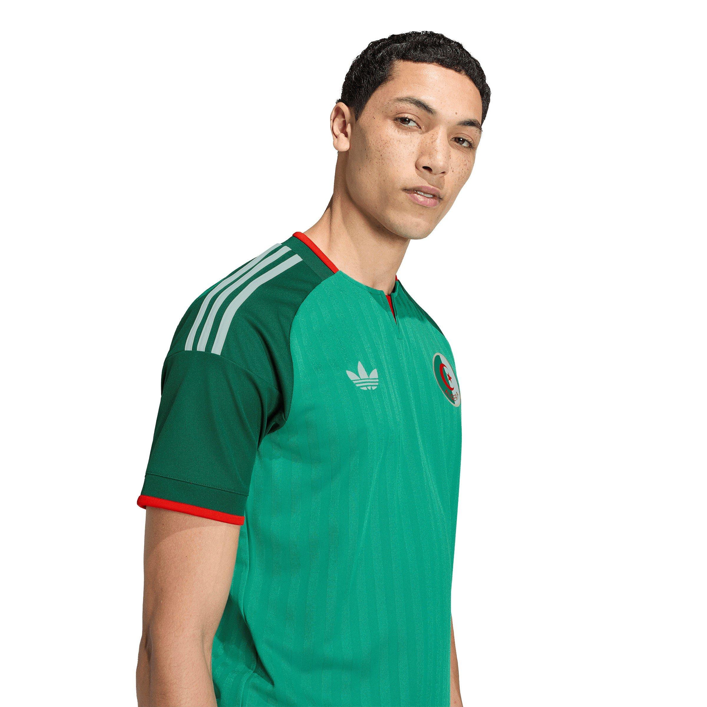 Grøn/Hvid - adidas - Algeriet Udebaneshirt Verdensmesterskabet ™ 2026 Voksne - 3