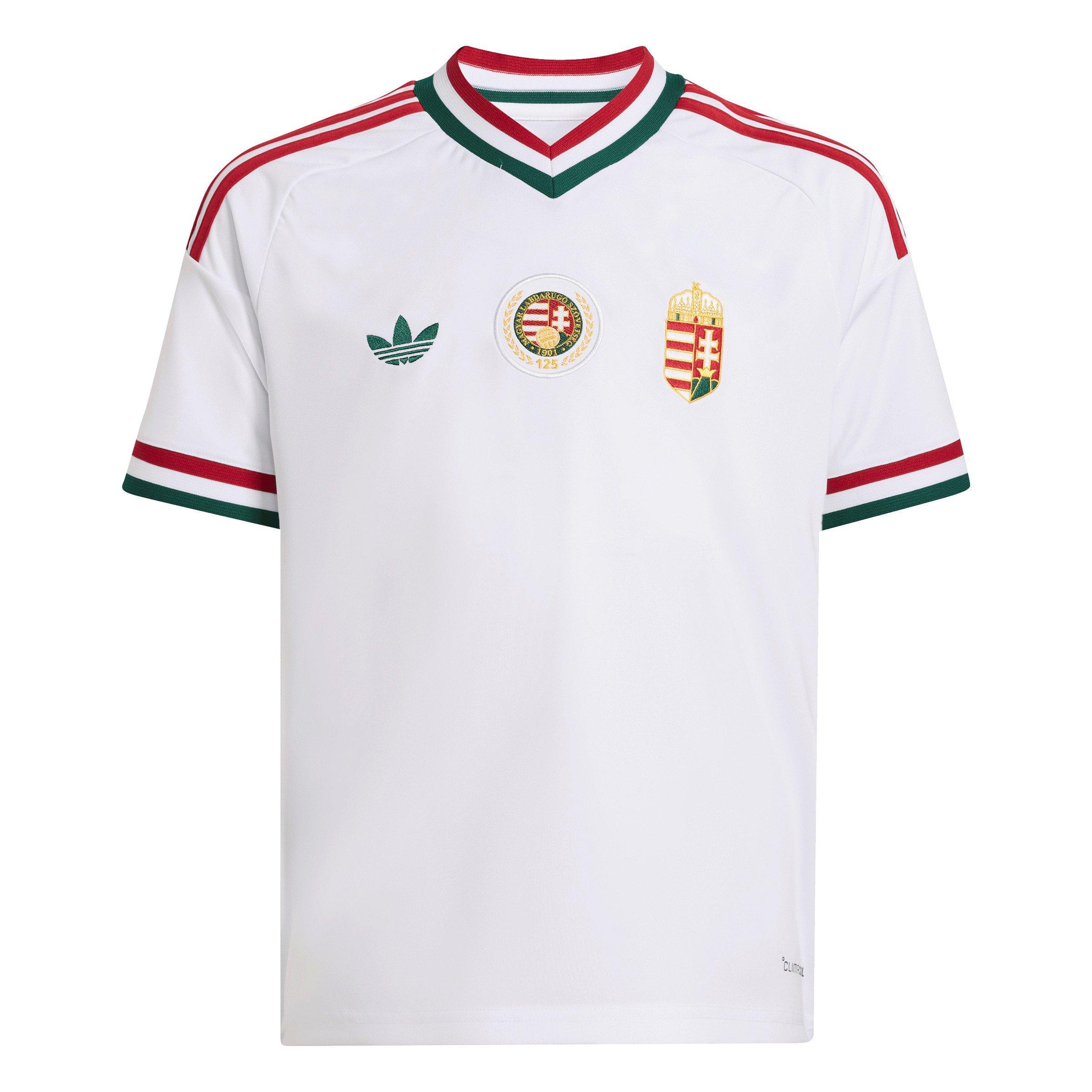 White/Red - adidas - Hungary Away Shirt World Cup ™ 2026 Junior - 1