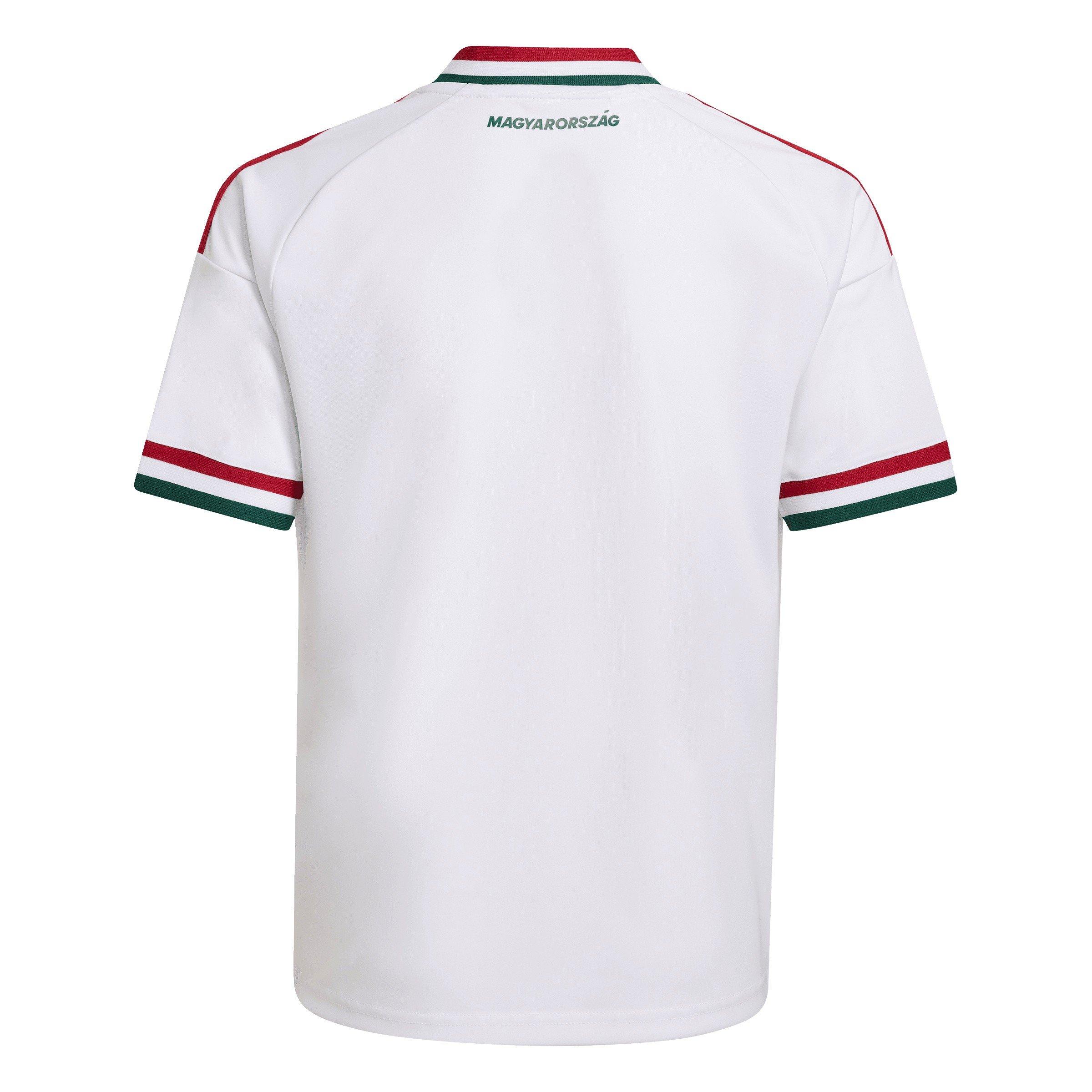 Wit/Rood - adidas - Hungary Away Shirt World Cup ™ 2026 Junior - 2