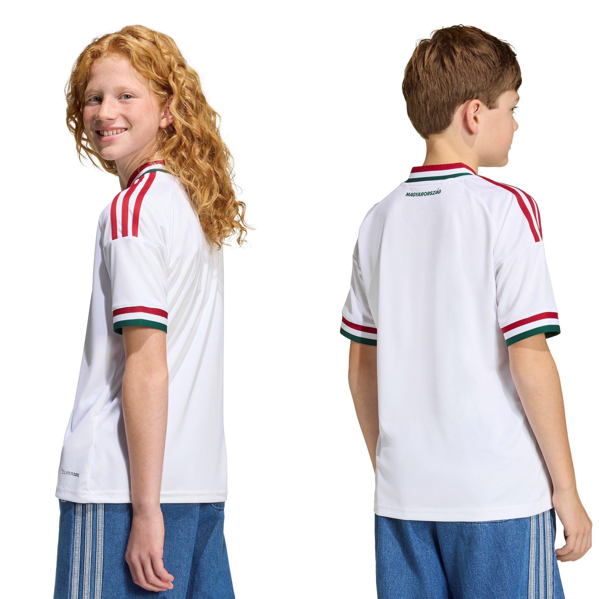 Wit/Rood - adidas - Hungary Away Shirt World Cup ™ 2026 Junior - 4