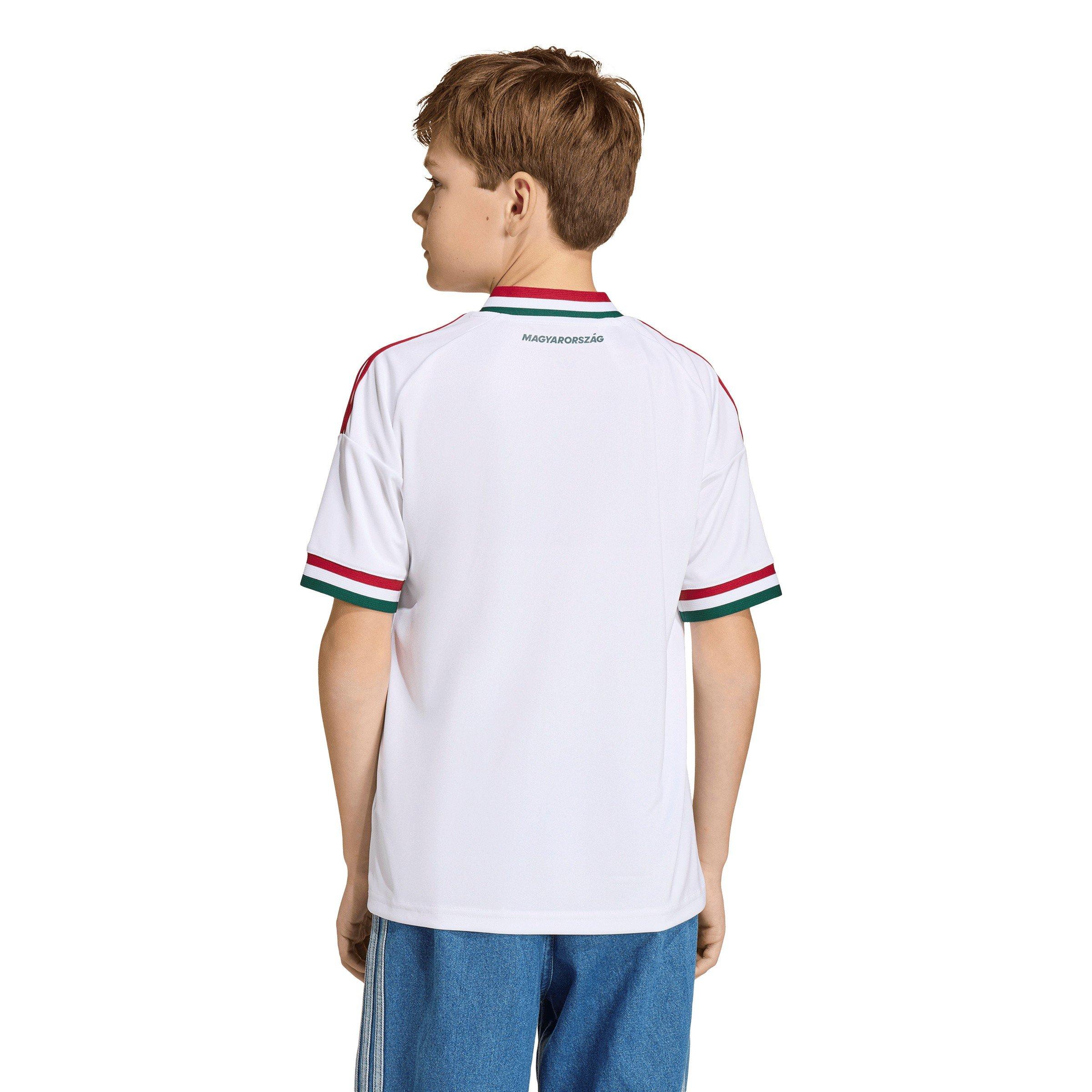 Wit/Rood - adidas - Hungary Away Shirt World Cup ™ 2026 Junior - 6