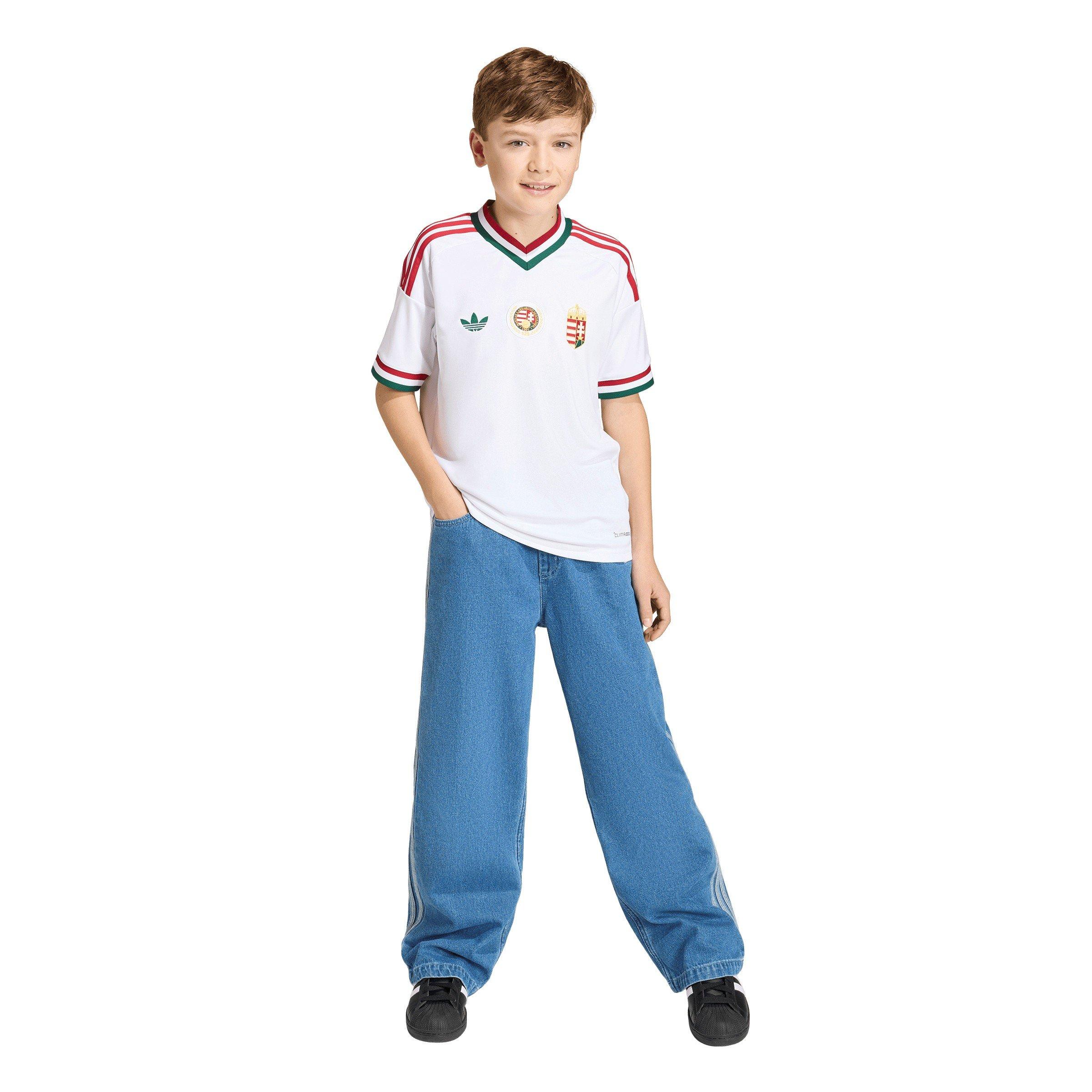 Wit/Rood - adidas - Hungary Away Shirt World Cup ™ 2026 Junior - 7