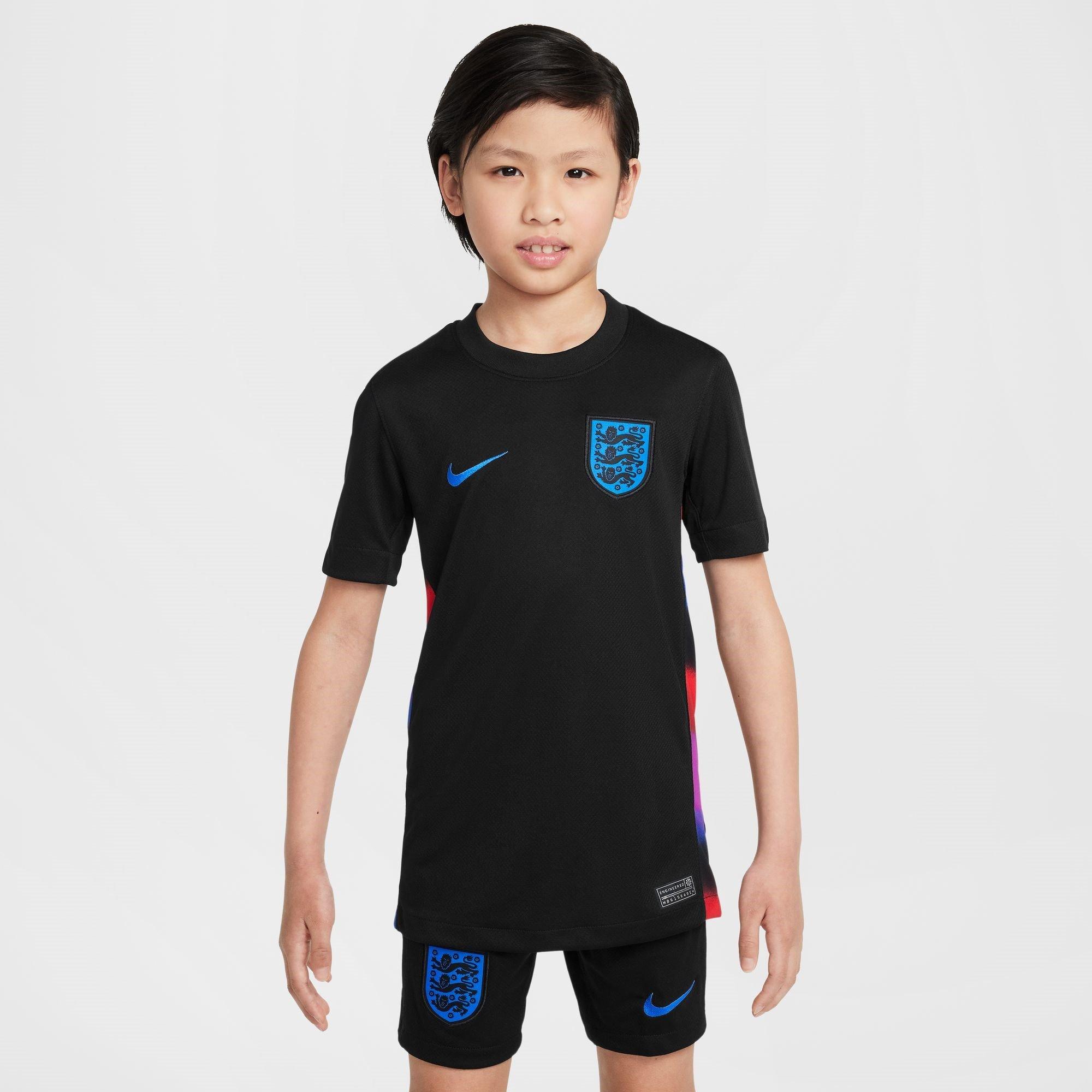 Schwarz/Blau - Nike - England Away Shirt 2025 Juniors - 3