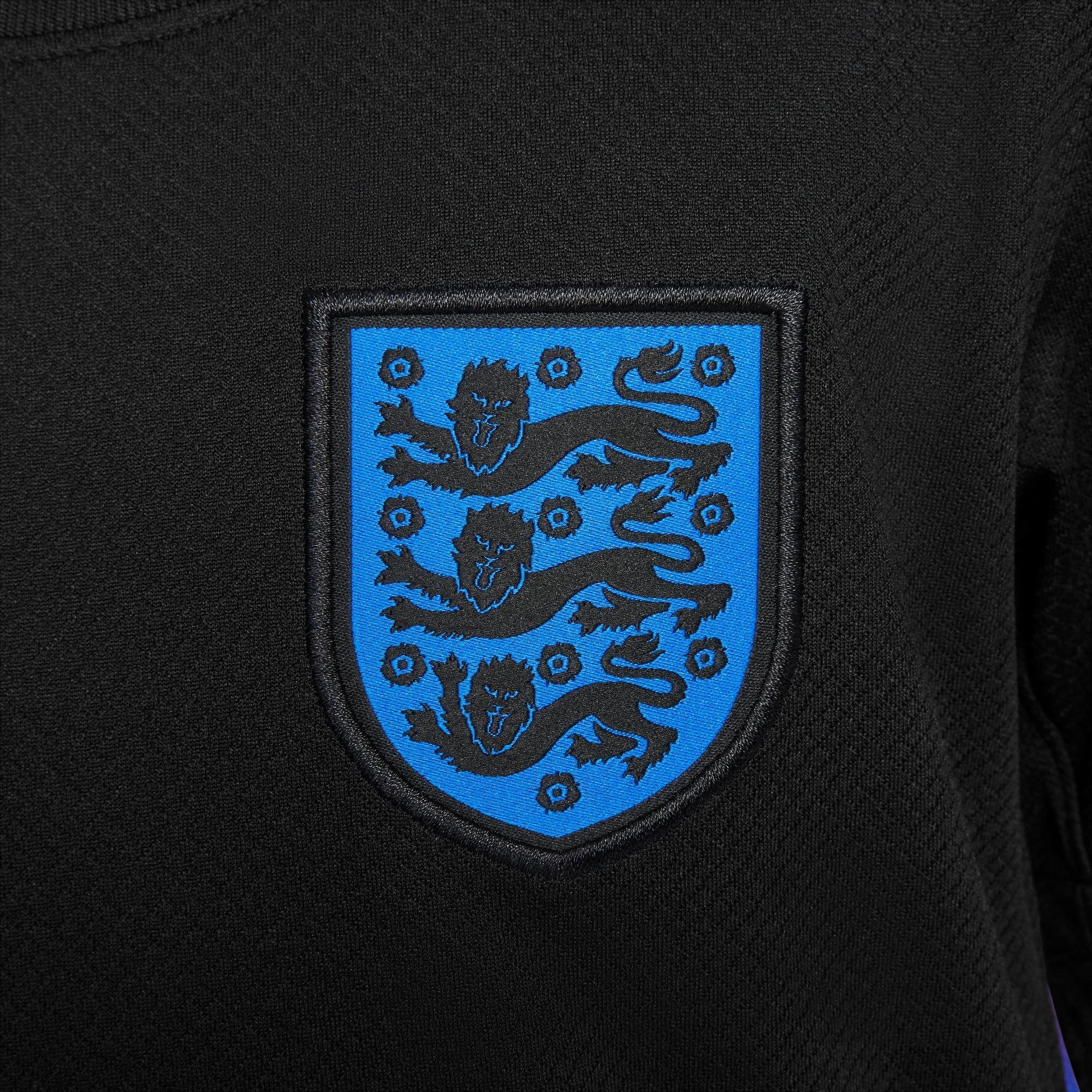 Schwarz/Blau - Nike - England Away Shirt 2025 Juniors - 10
