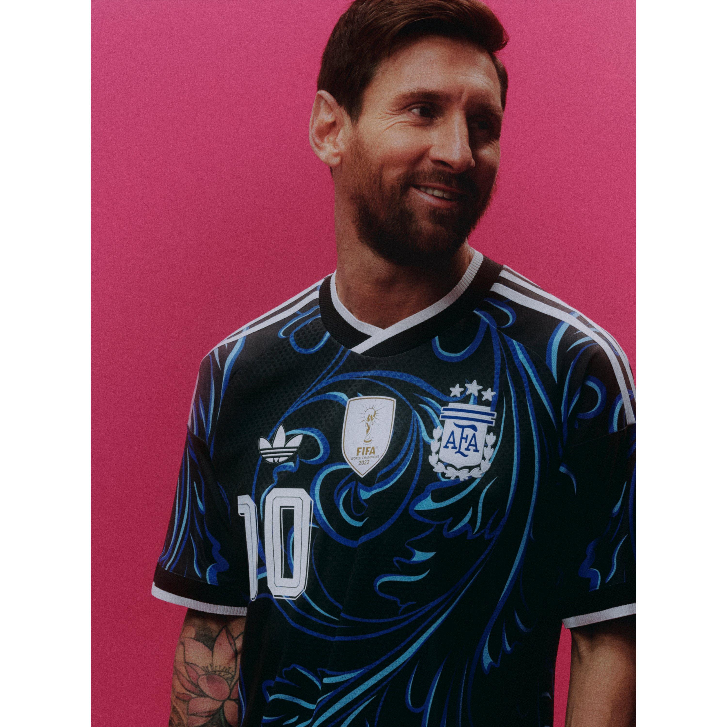 Sort/Blå - adidas - Argentina Authentic Away Shirt World Cup ™ 2026 Adults - 16