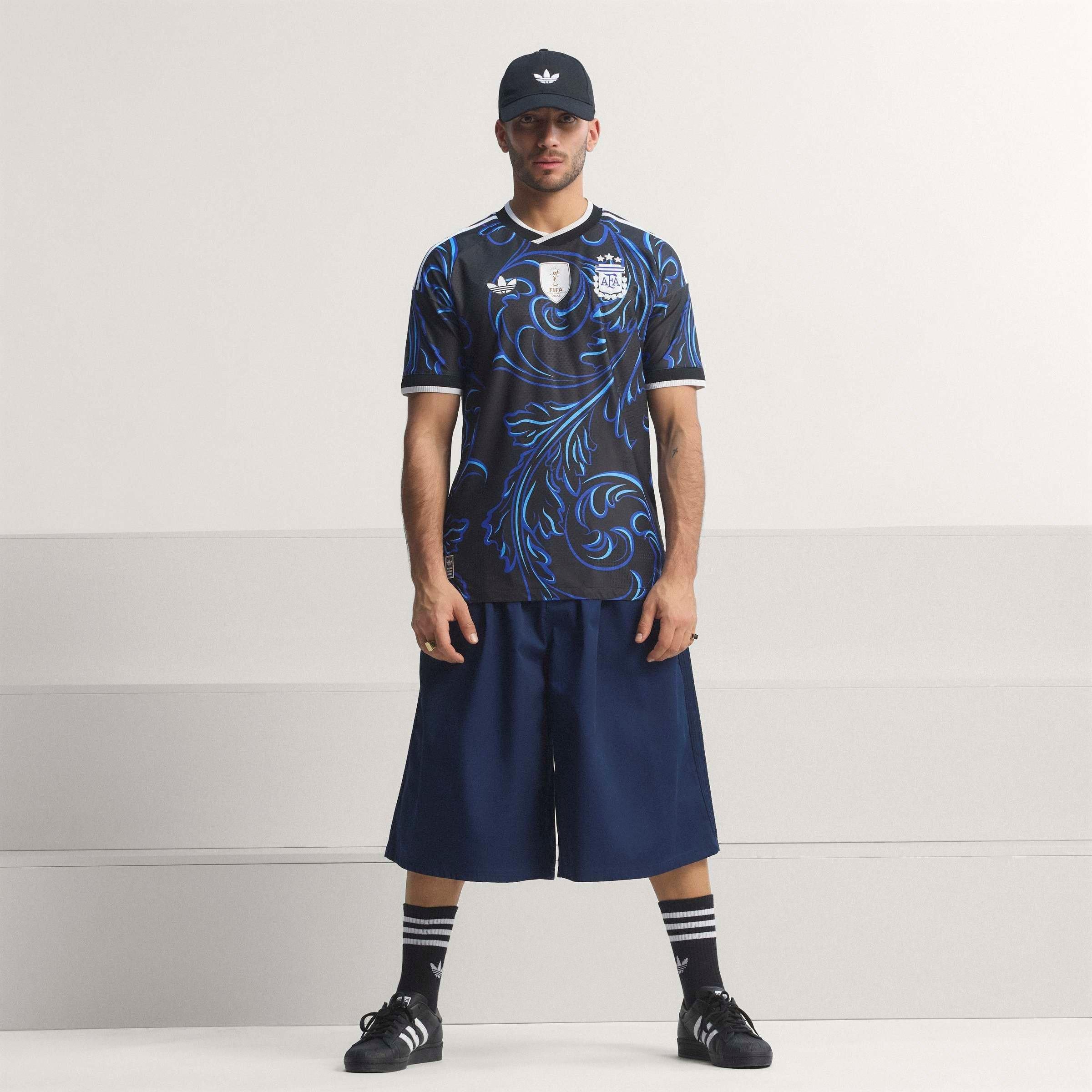 Sort/Blå - adidas - Argentina Authentic Away Shirt World Cup ™ 2026 Adults - 7