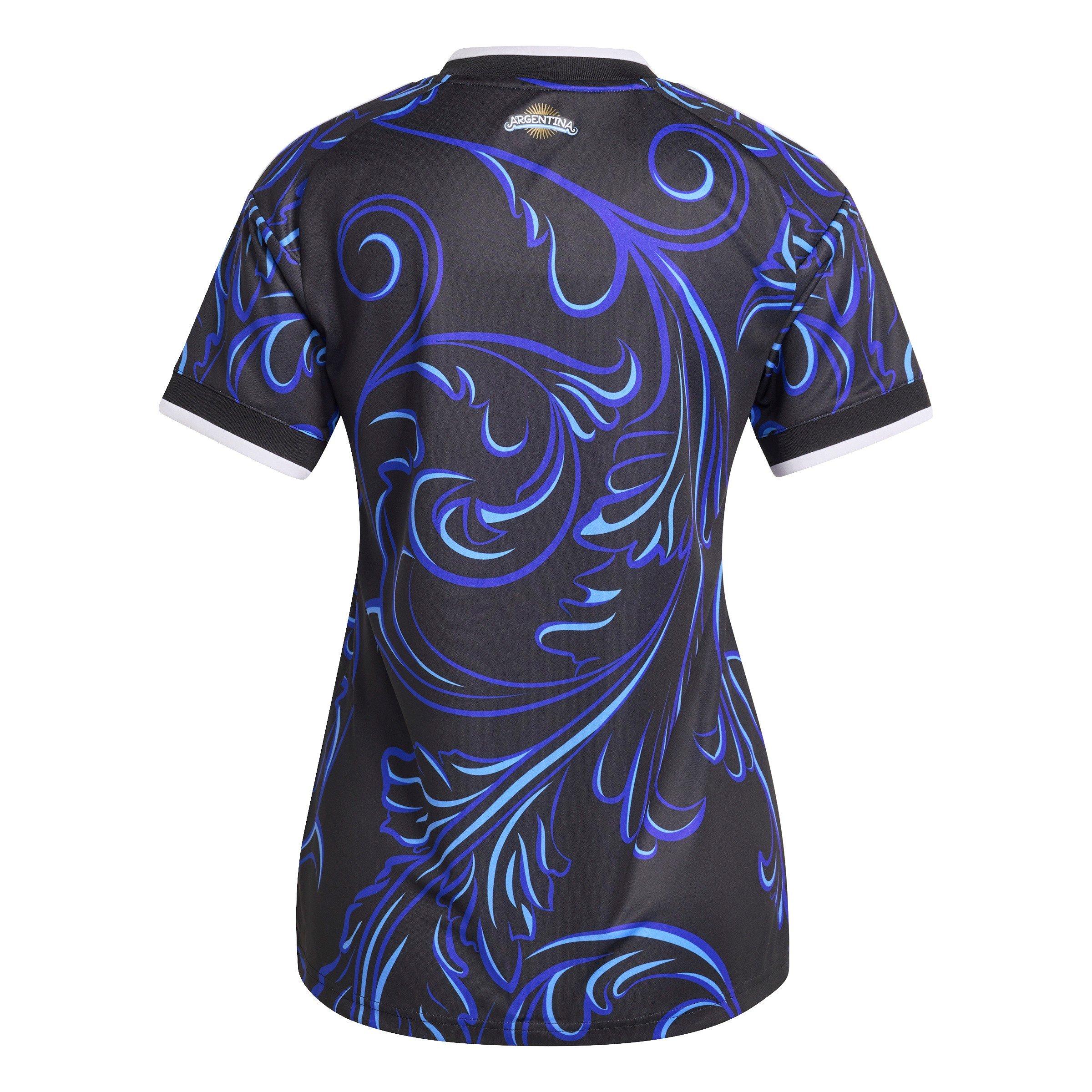 Schwarz/Blau - adidas - Argentina Away Shirt World Cup ™ 2026 Womens - 2