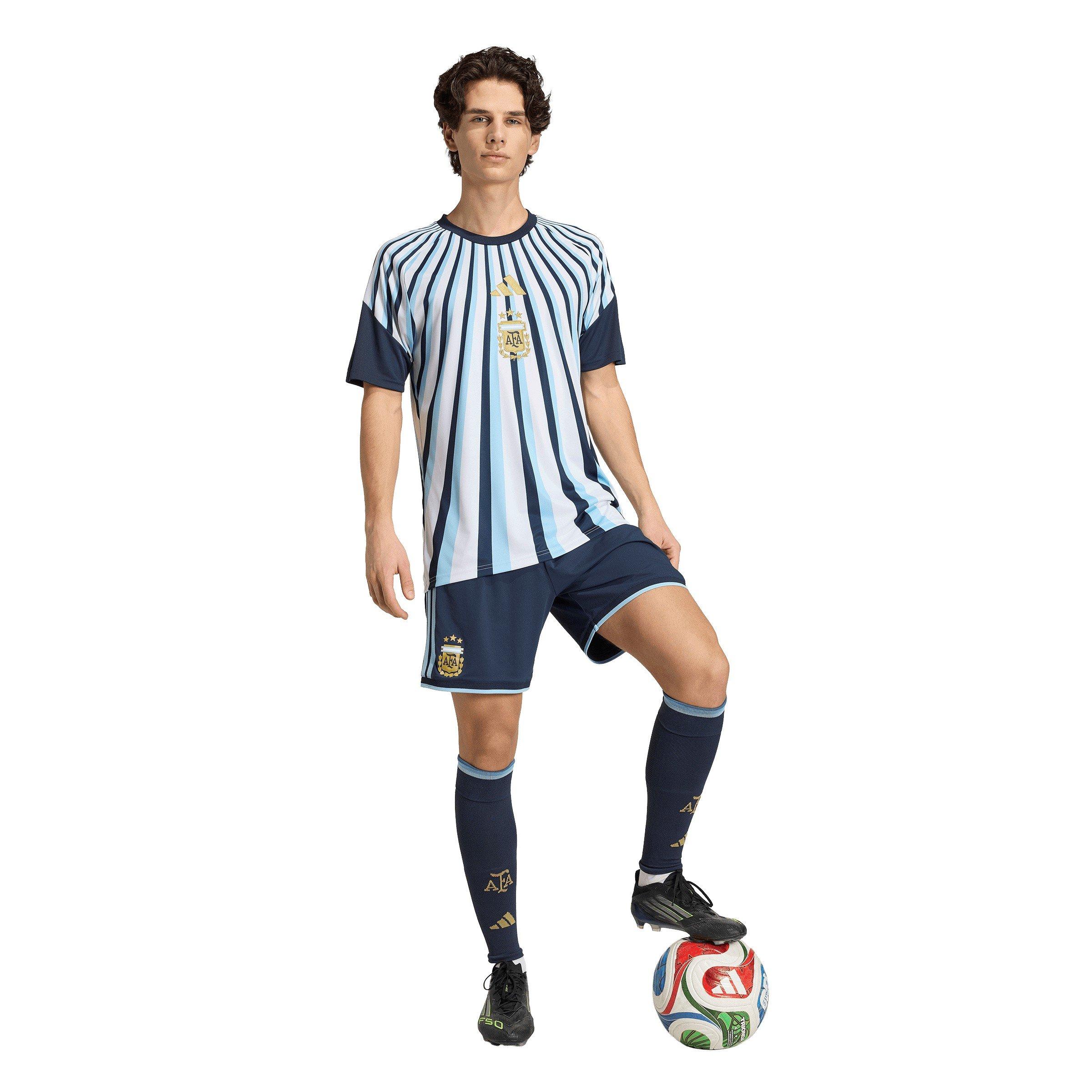 Weiß/Blau - adidas - Men's Argentina Short-Sleeve T-Shirt - 7