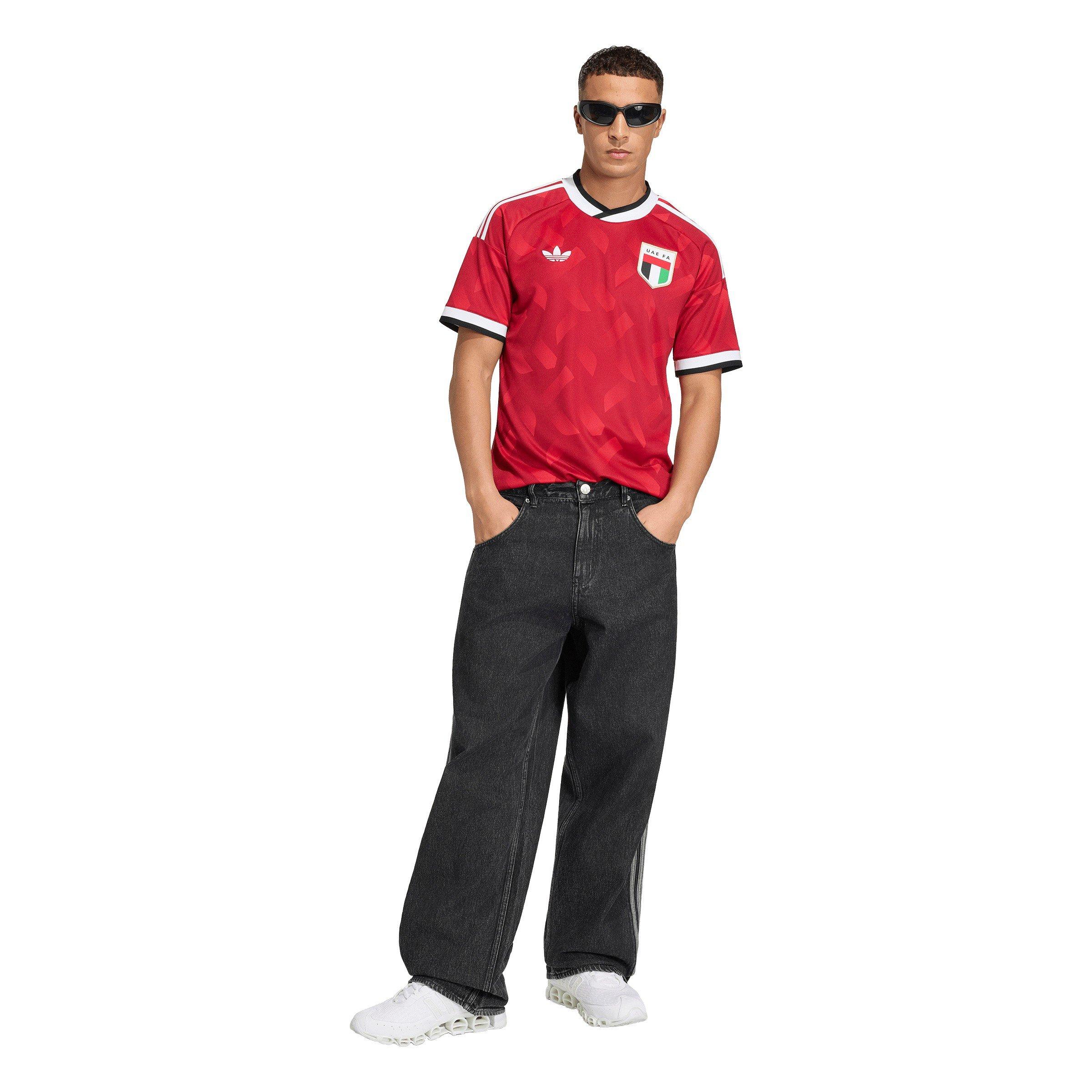 Rød/Hvid - adidas - United Arab Emirates Away Shirt World Cup ™ 2026 Adults - 7