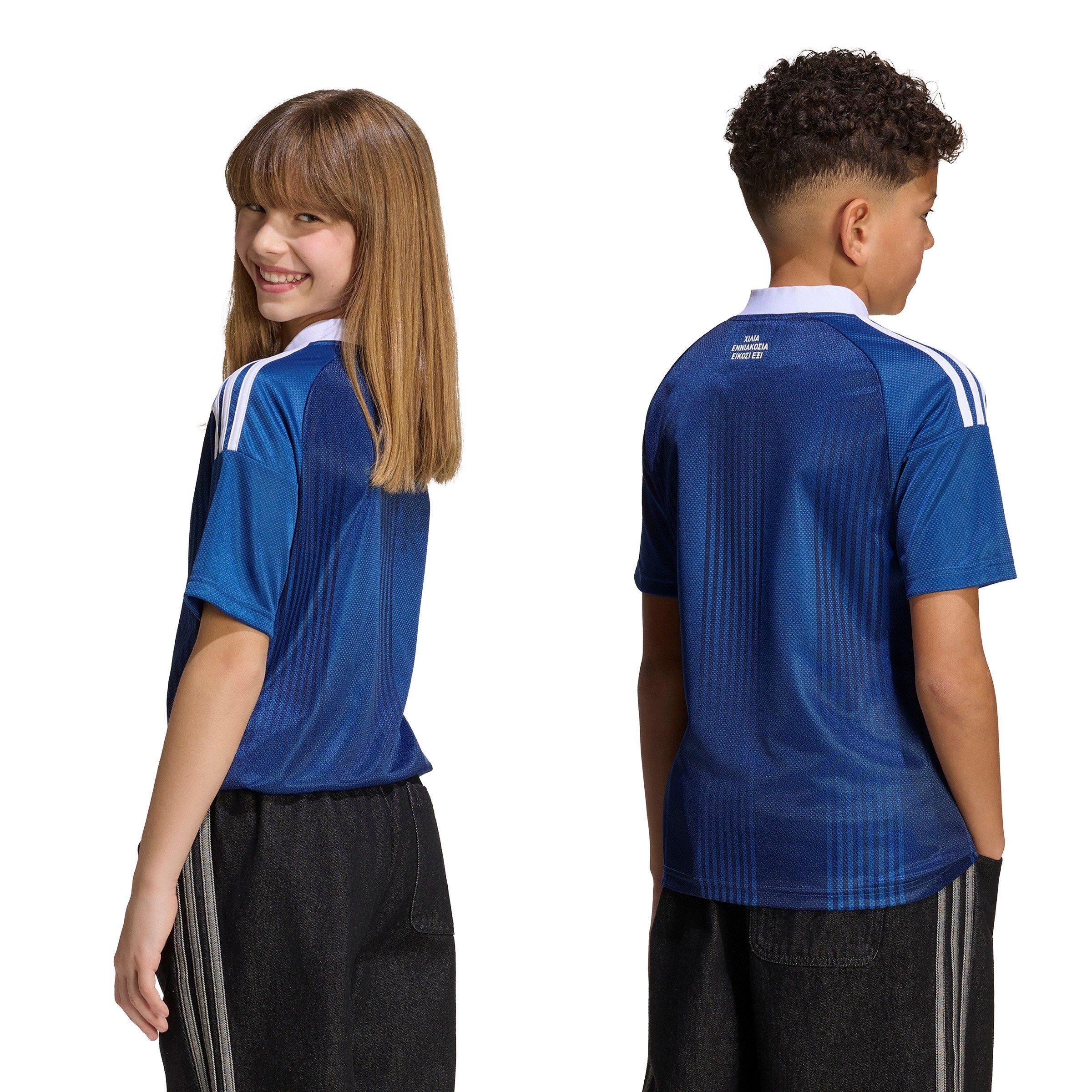 Blau/Weiß - adidas - Greece Away Shirt World Cup ™ 2026 Junior - 4