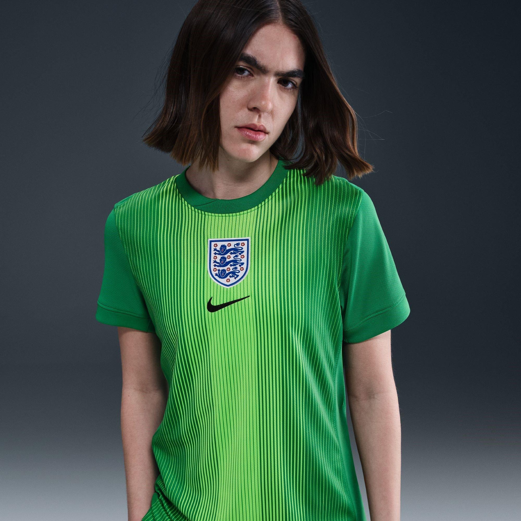 Green/Black - Nike - England Goalkeeper Shirt 2025 Womens - 11