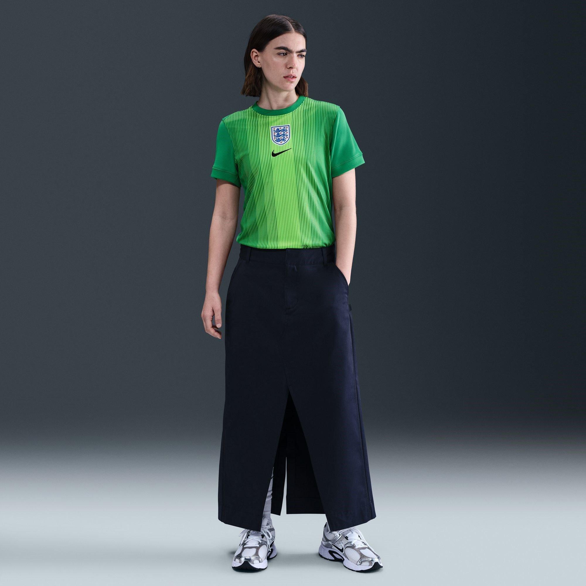 Green/Black - Nike - England Goalkeeper Shirt 2025 Womens - 7