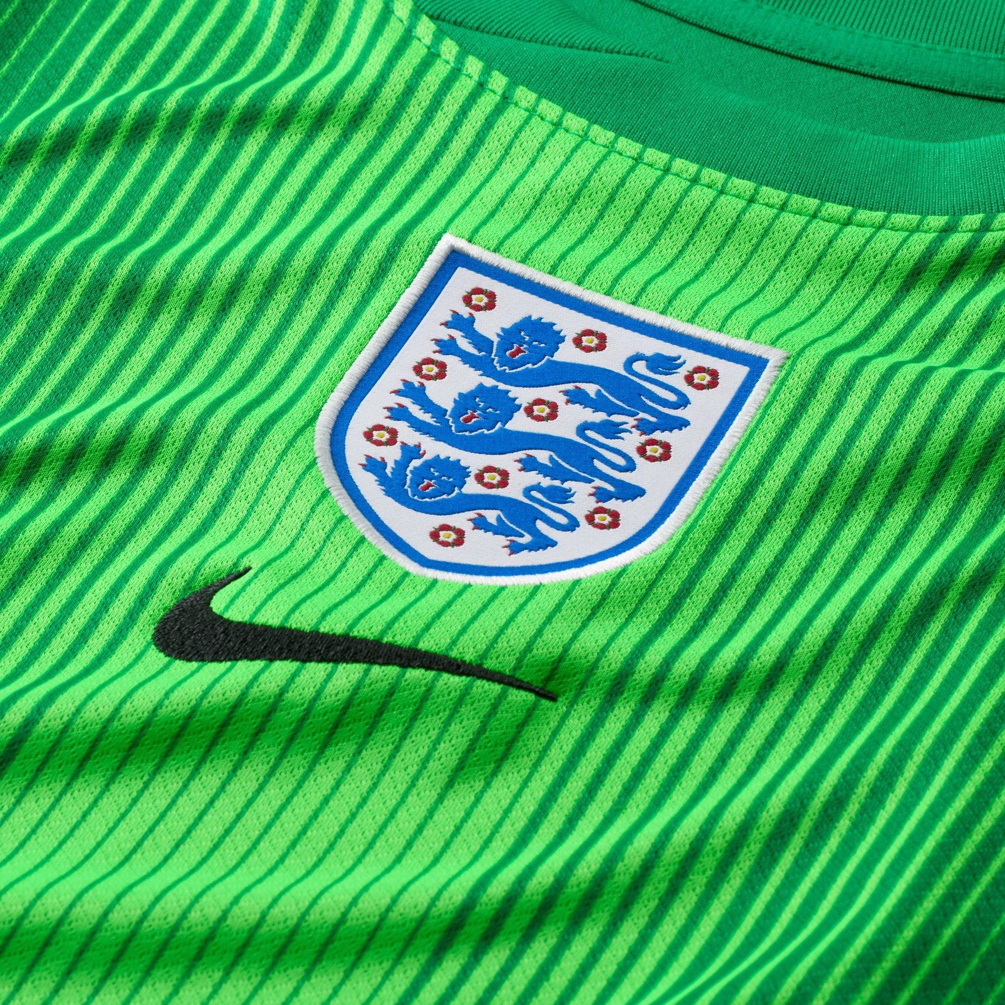 Green/Black - Nike - England Goalkeeper Shirt 2025 Womens - 10