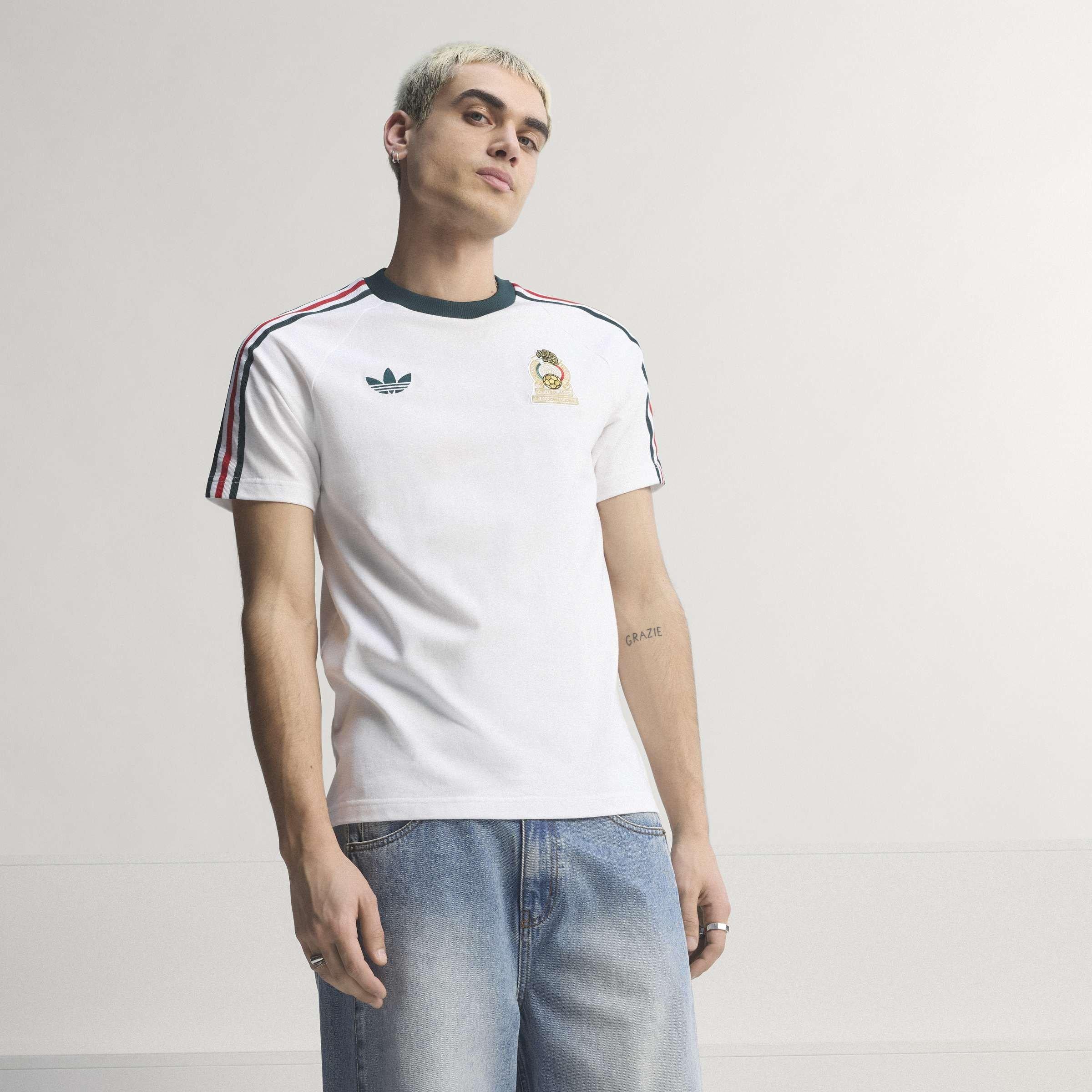 Hvid/Grøn - adidas - Mexico Originals Shirt World Cup ™ 2026 Adults - 12
