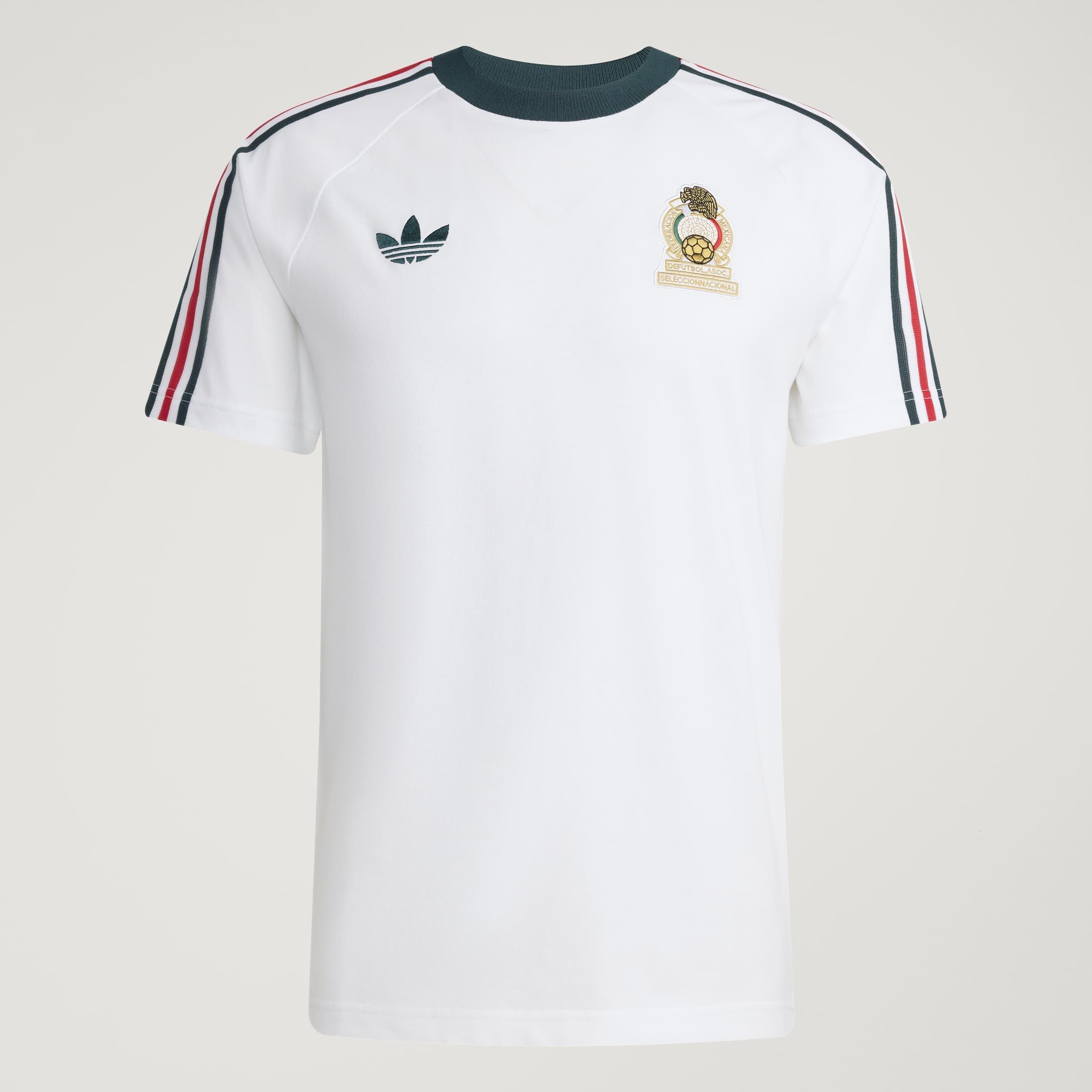 Hvid/Grøn - adidas - Mexico Originals Shirt World Cup ™ 2026 Adults - 14