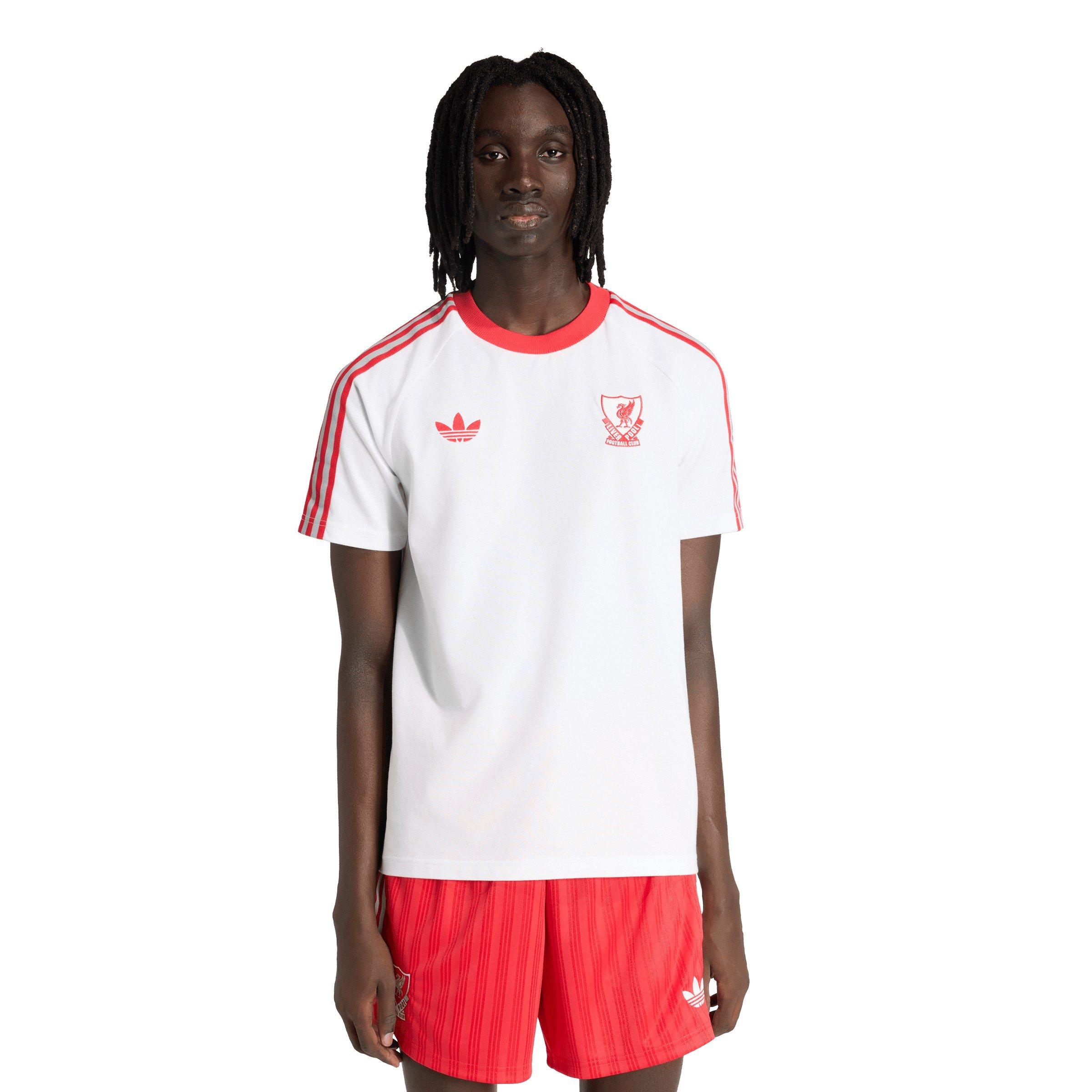 Rojo/Blanco - adidas - Mens Liverpool Originals Shorts 25/26 - 2