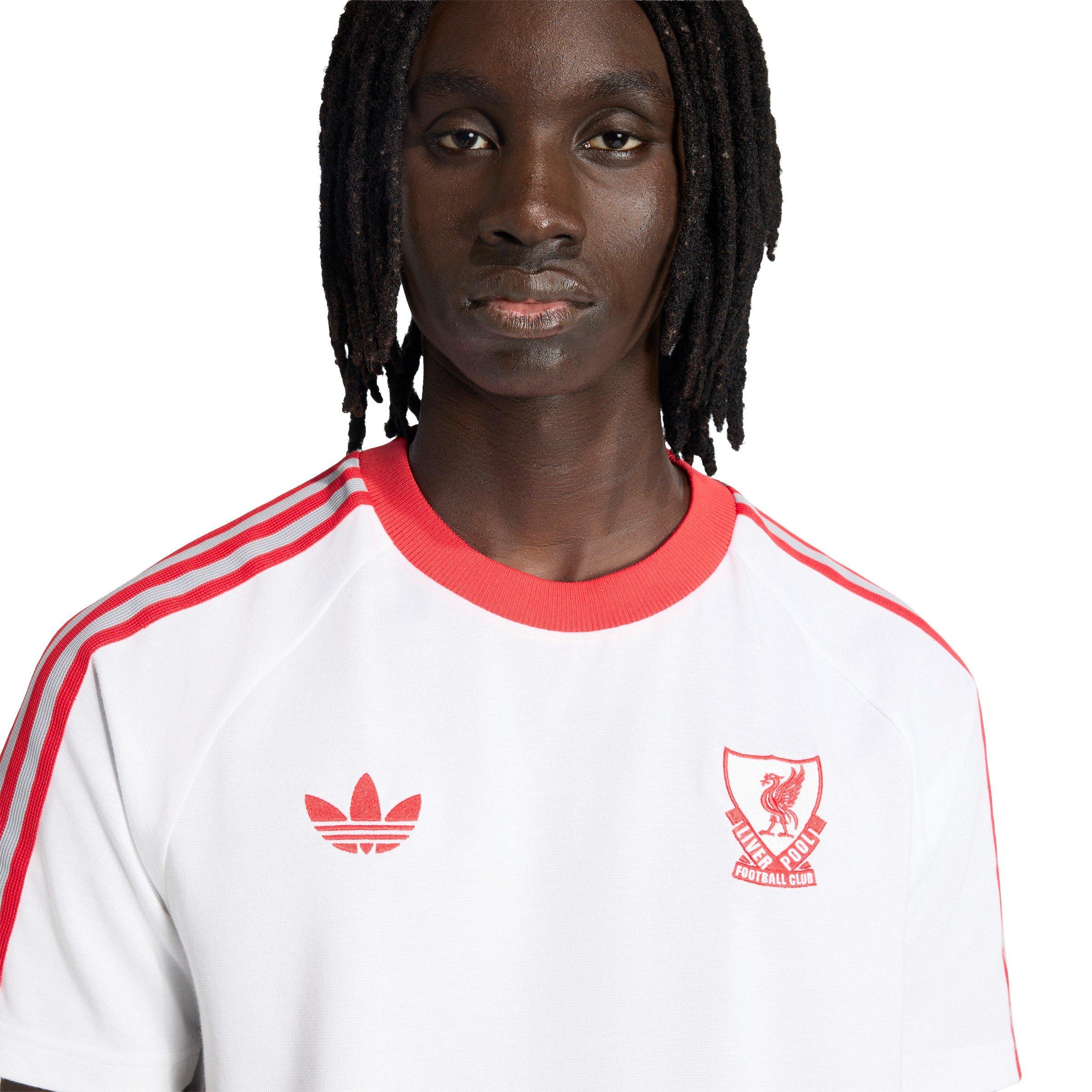 Rojo/Blanco - adidas - Mens Liverpool Originals Shorts 25/26 - 5