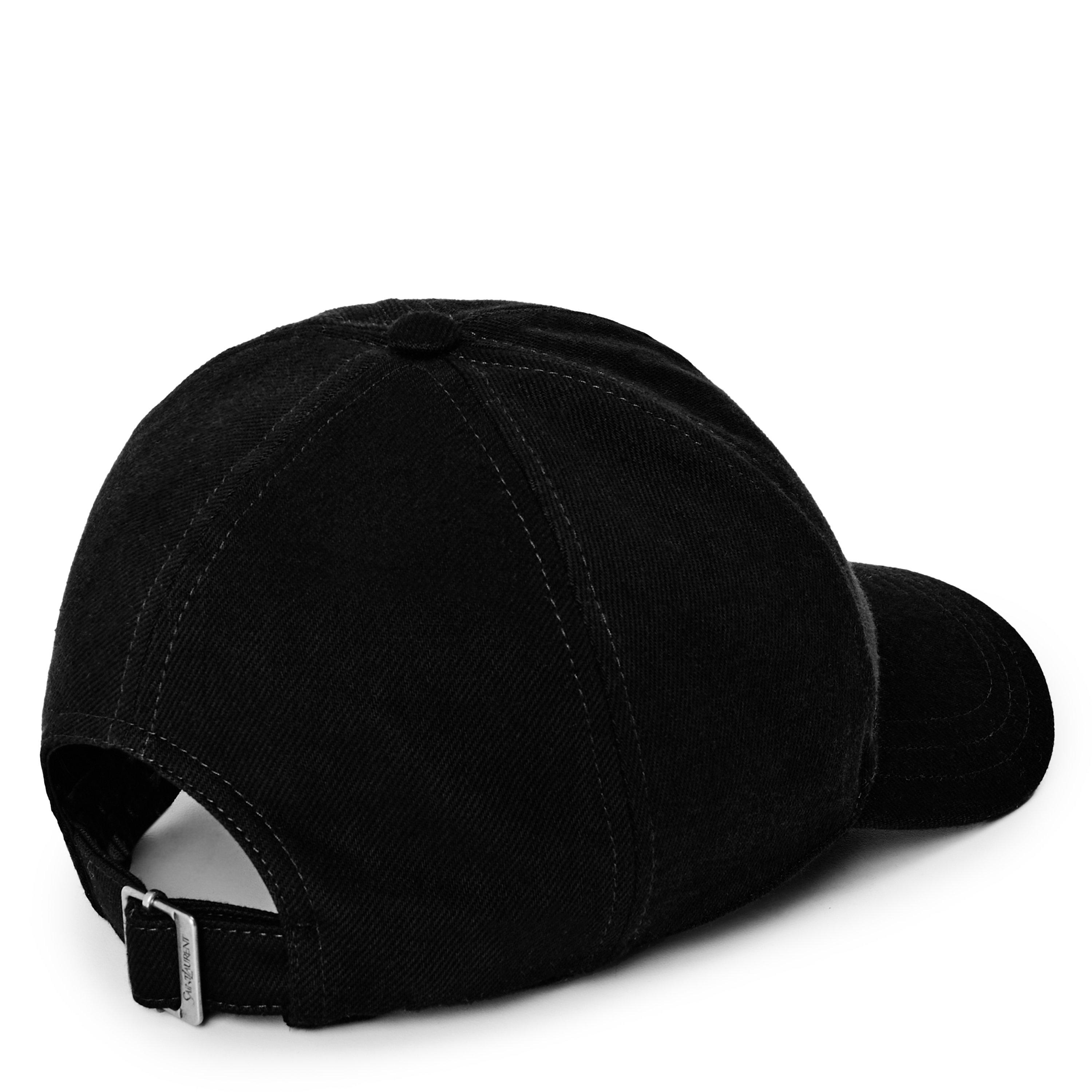 Black - Saint Laurent - Men's Baseball Cap - 2