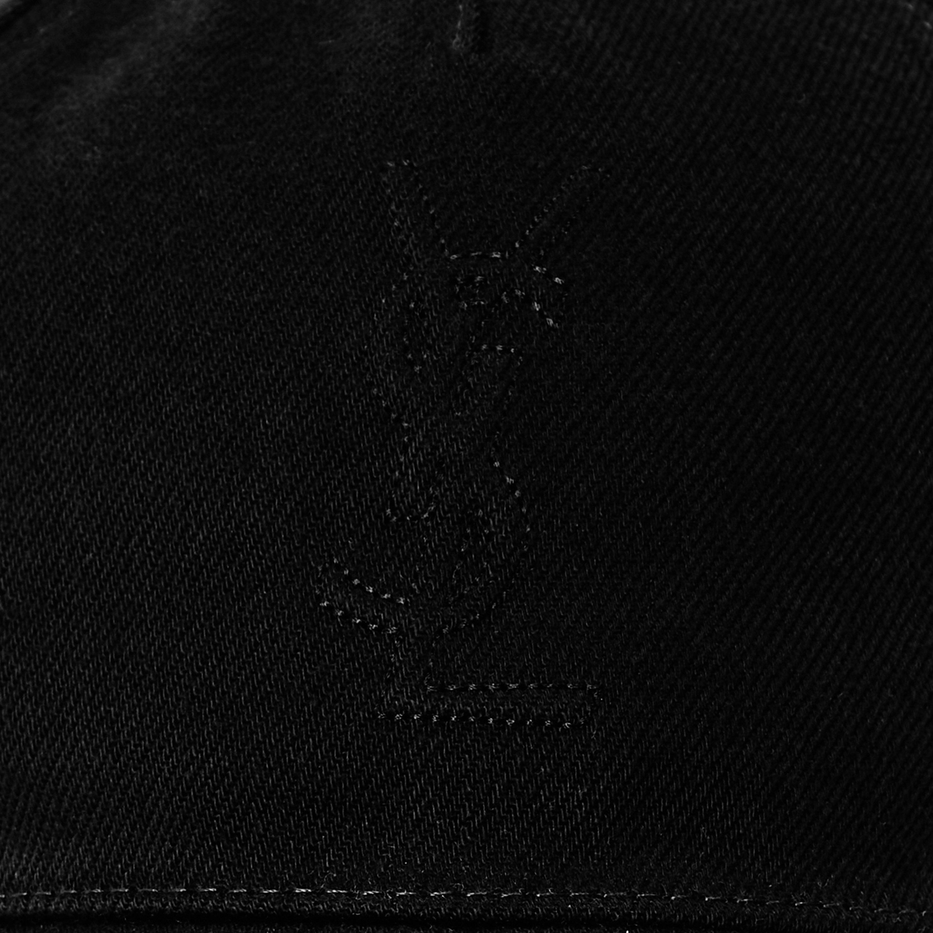 Black - Saint Laurent - Men's Baseball Cap - 3