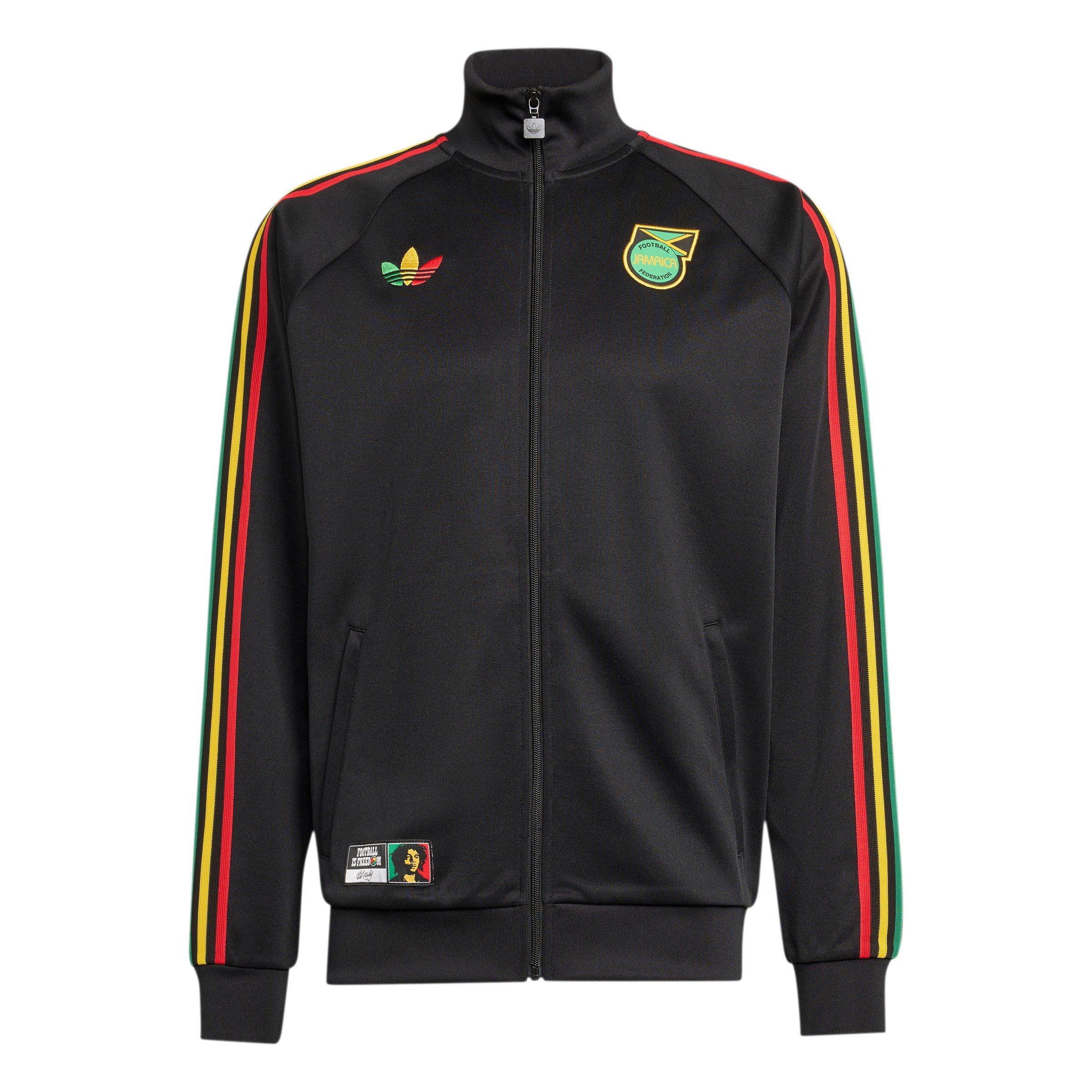 Black/Yellow - adidas - Mens Jamaica Tracksuit Top 2026 - 1