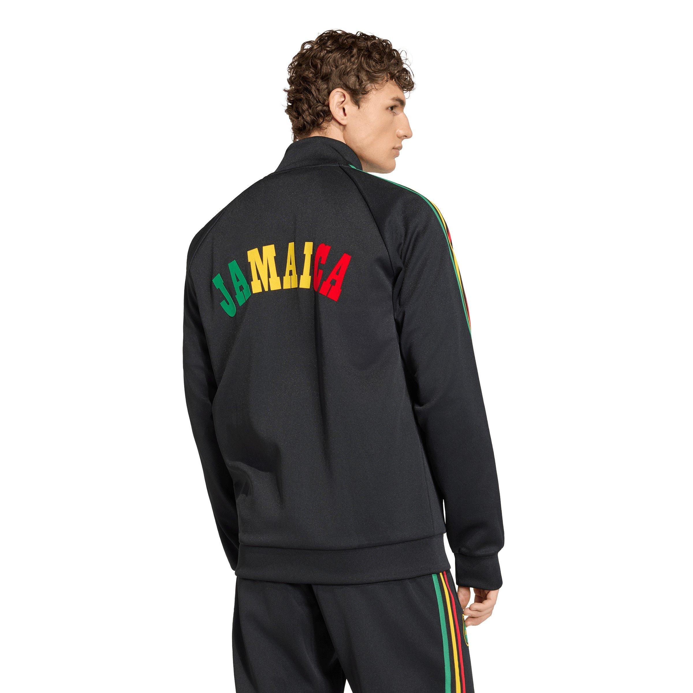 Sort/Gul - adidas - Mens Jamaica Tracksuit Top 2026 - 3