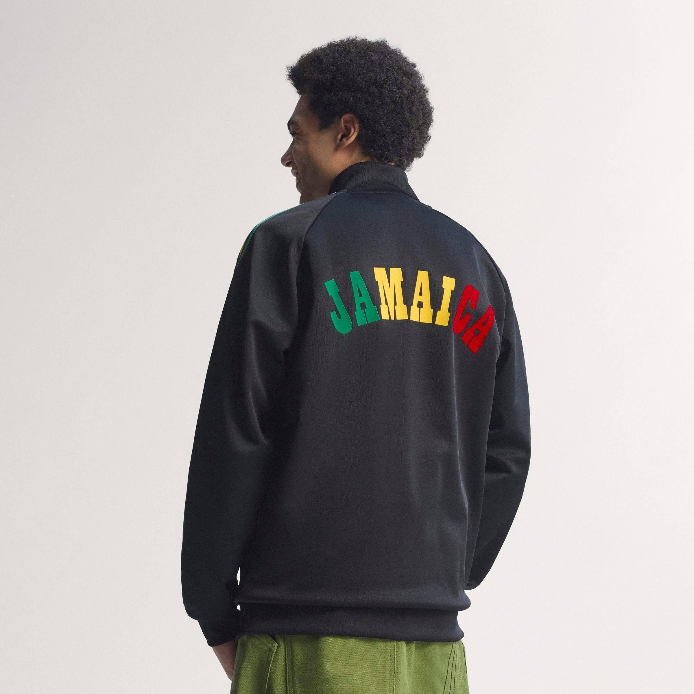 Sort/Gul - adidas - Mens Jamaica Tracksuit Top 2026 - 8
