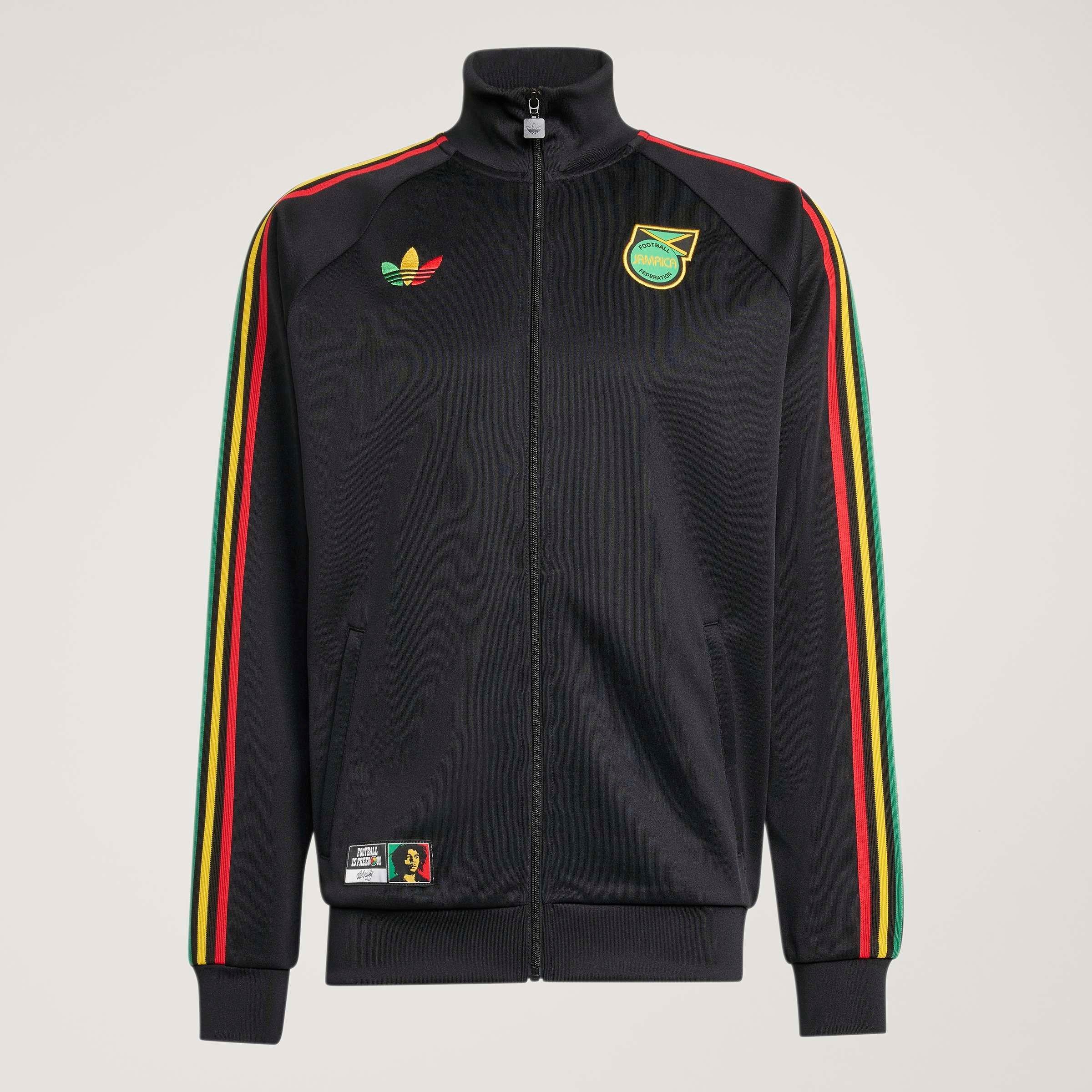 Sort/Gul - adidas - Mens Jamaica Tracksuit Top 2026 - 10