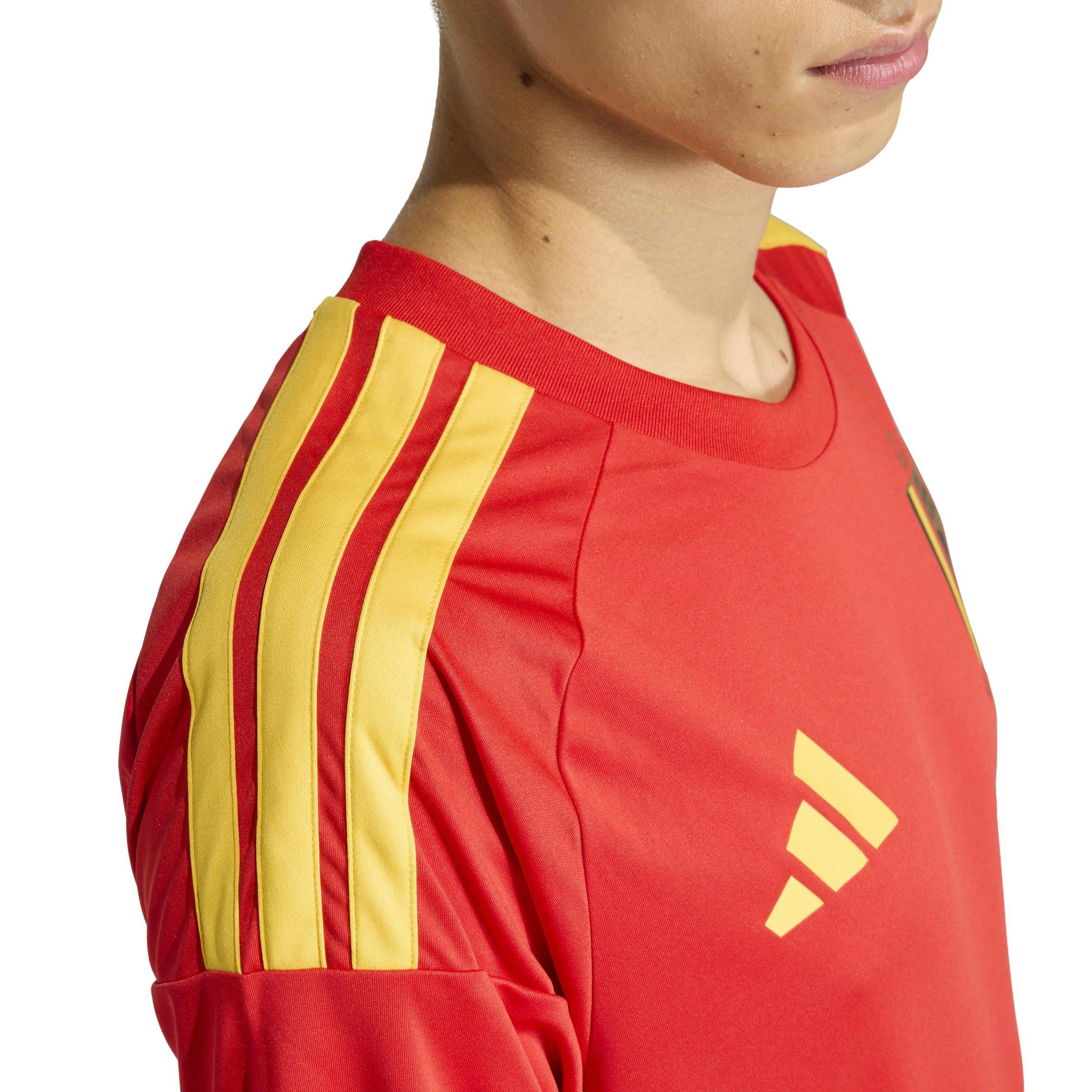 Rød/Guld - adidas - Belgium Fan Jersey World Cup ™ 2026 Adults - 5