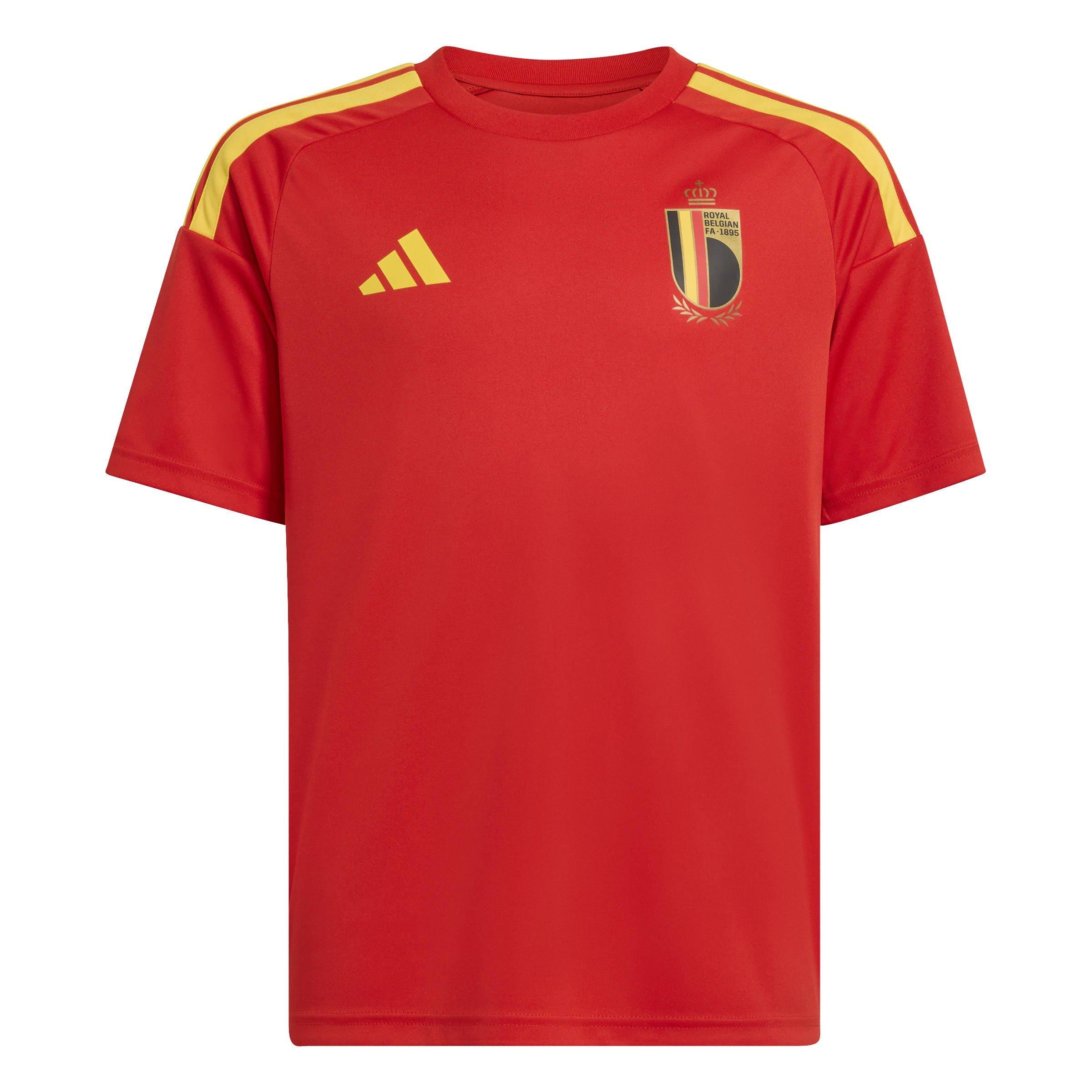 Red/Gold - adidas - Belgium Fan Jersey World Cup ™ 2026 Junior - 1