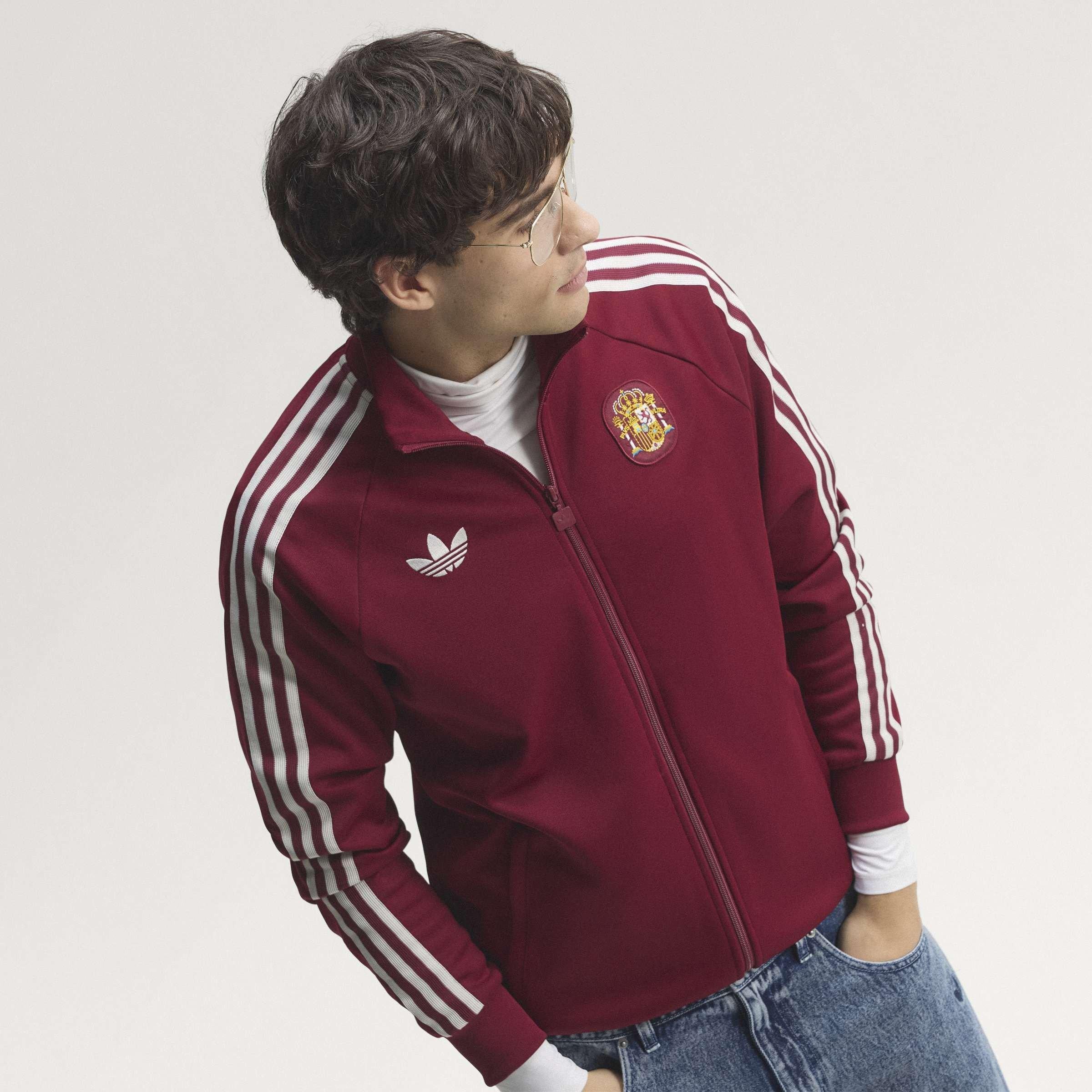 Rød/Hvid - adidas - Spain Track Top World Cup ™ 2026 Adults - 9