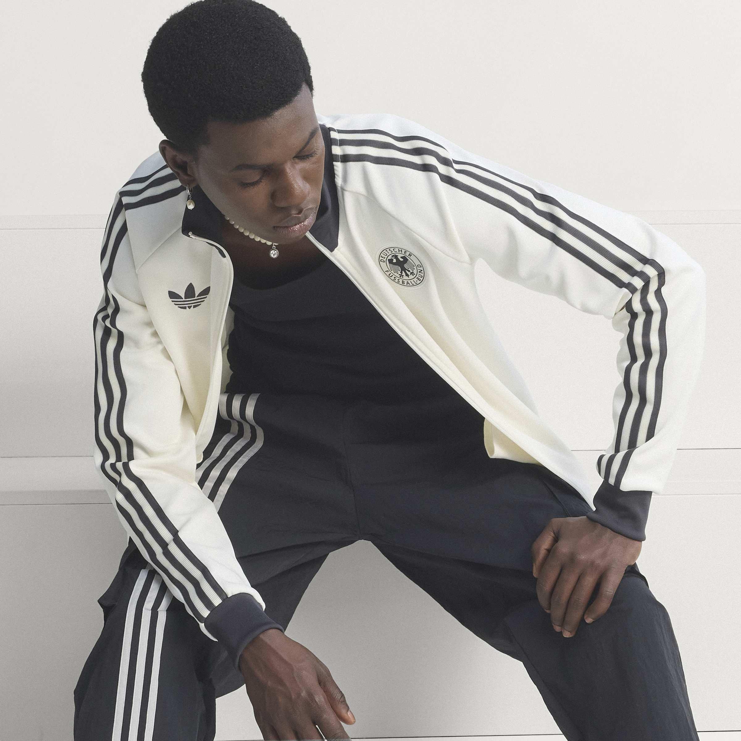 Hvid/Sort - adidas - Germany Track Top World Cup ™ 2026 Adults - 13
