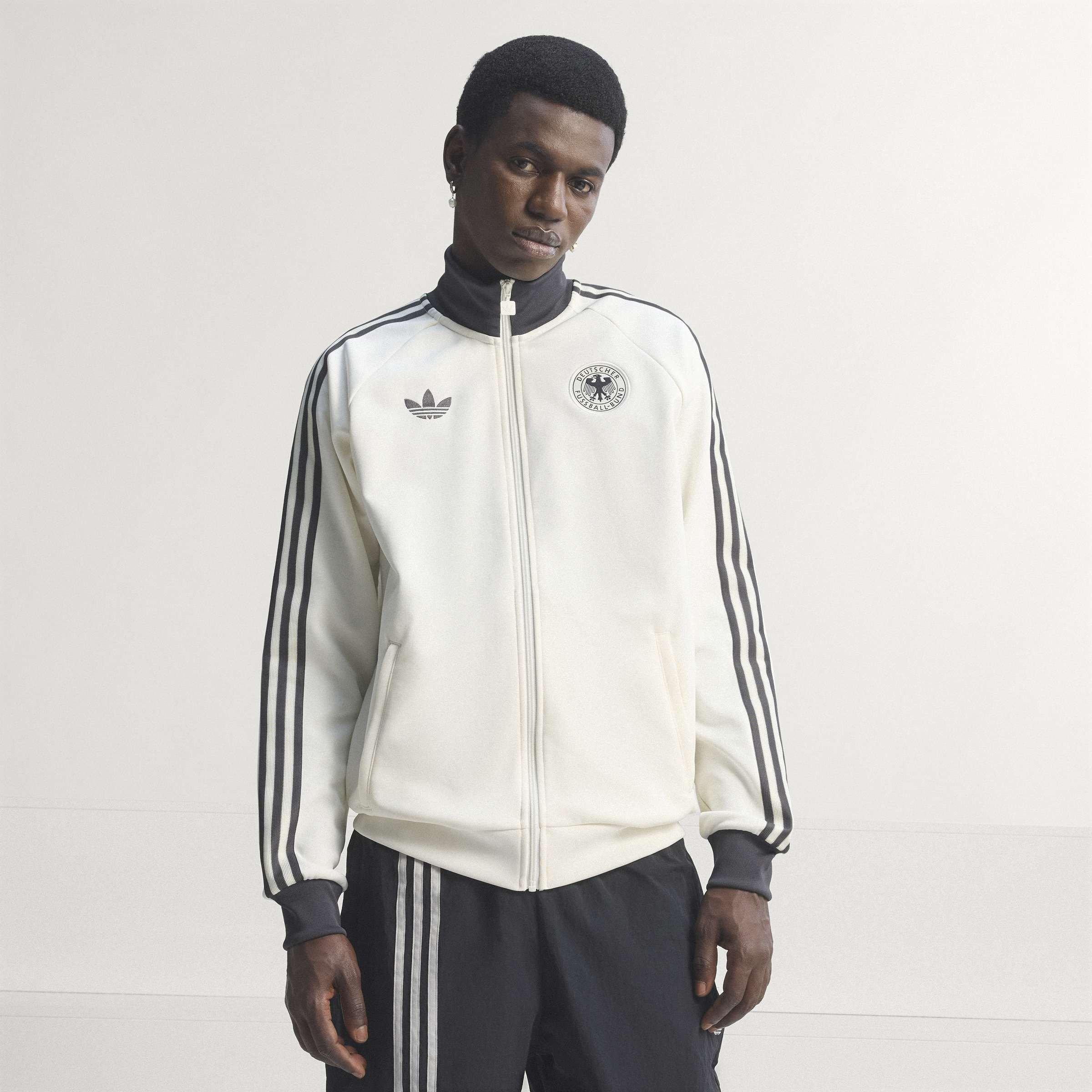 Hvid/Sort - adidas - Germany Track Top World Cup ™ 2026 Adults - 8