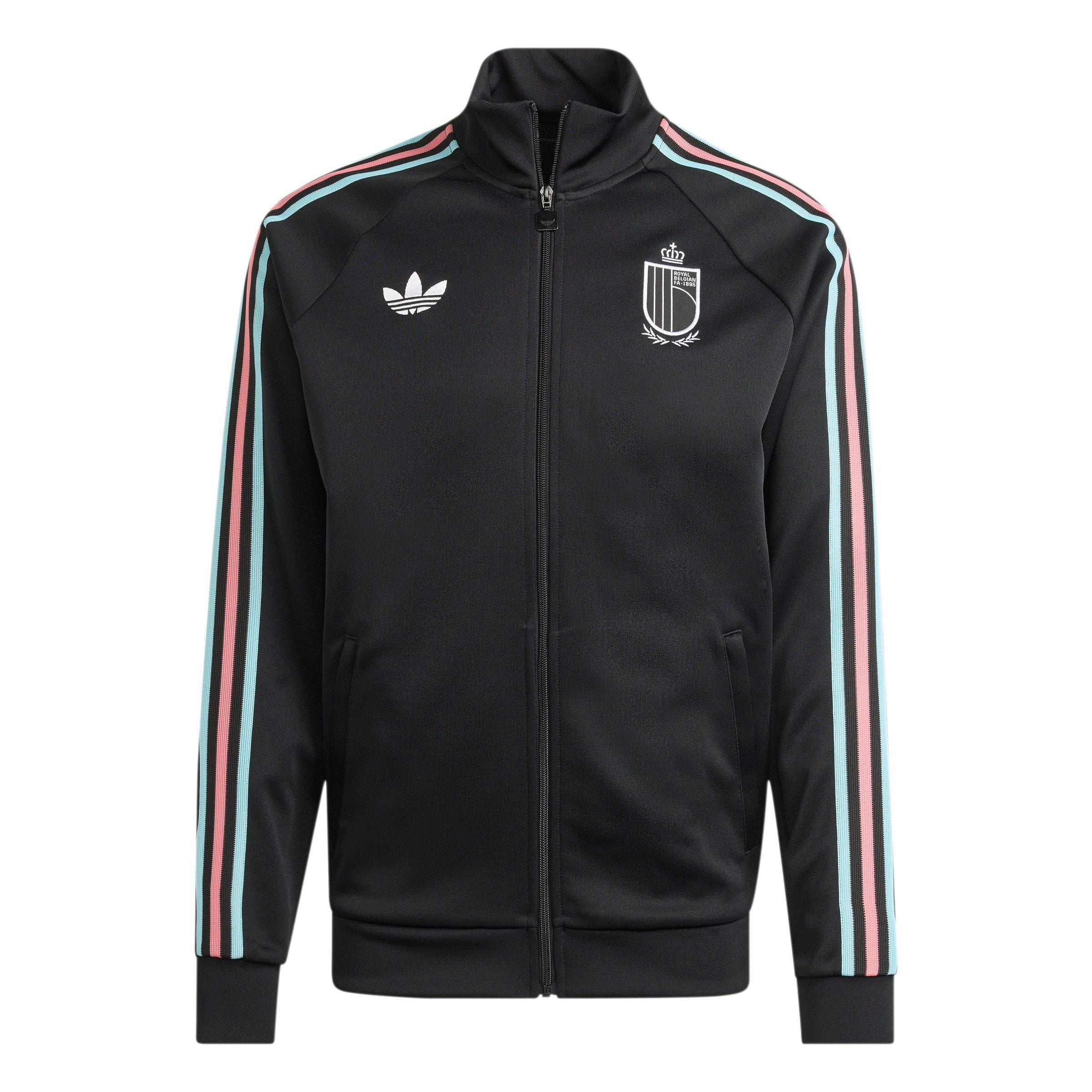 Zwart/Rood - adidas - Belgium Track Top World Cup ™ 2026 Adults - 1