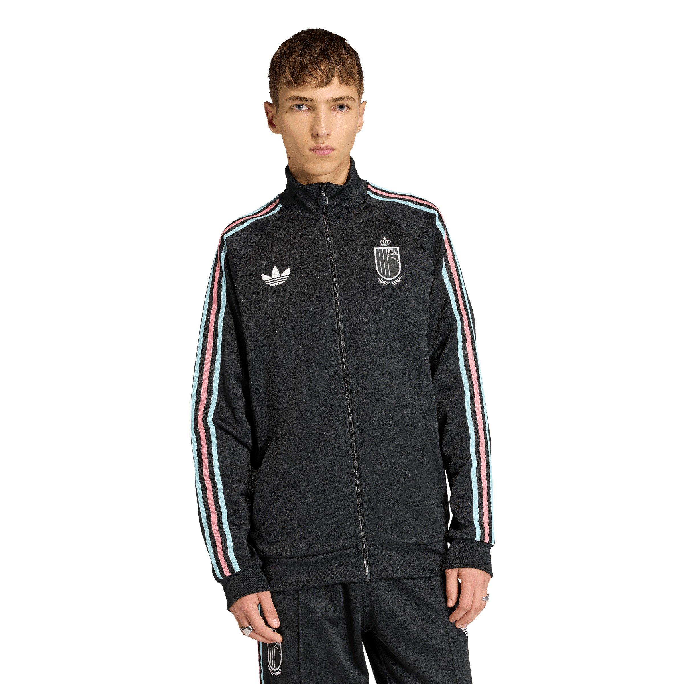 Zwart/Rood - adidas - Belgium Track Top World Cup ™ 2026 Adults - 2