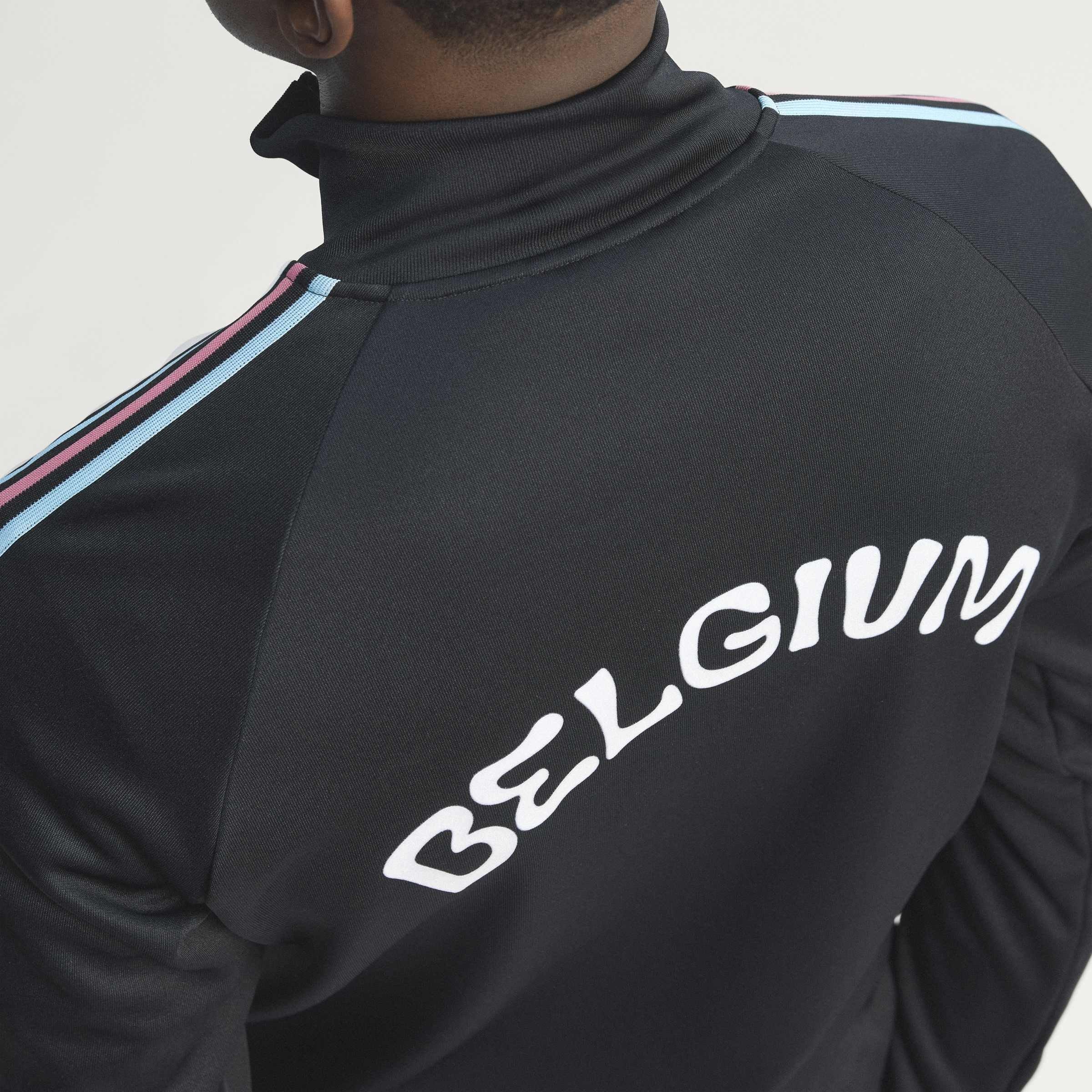 Zwart/Rood - adidas - Belgium Track Top World Cup ™ 2026 Adults - 13