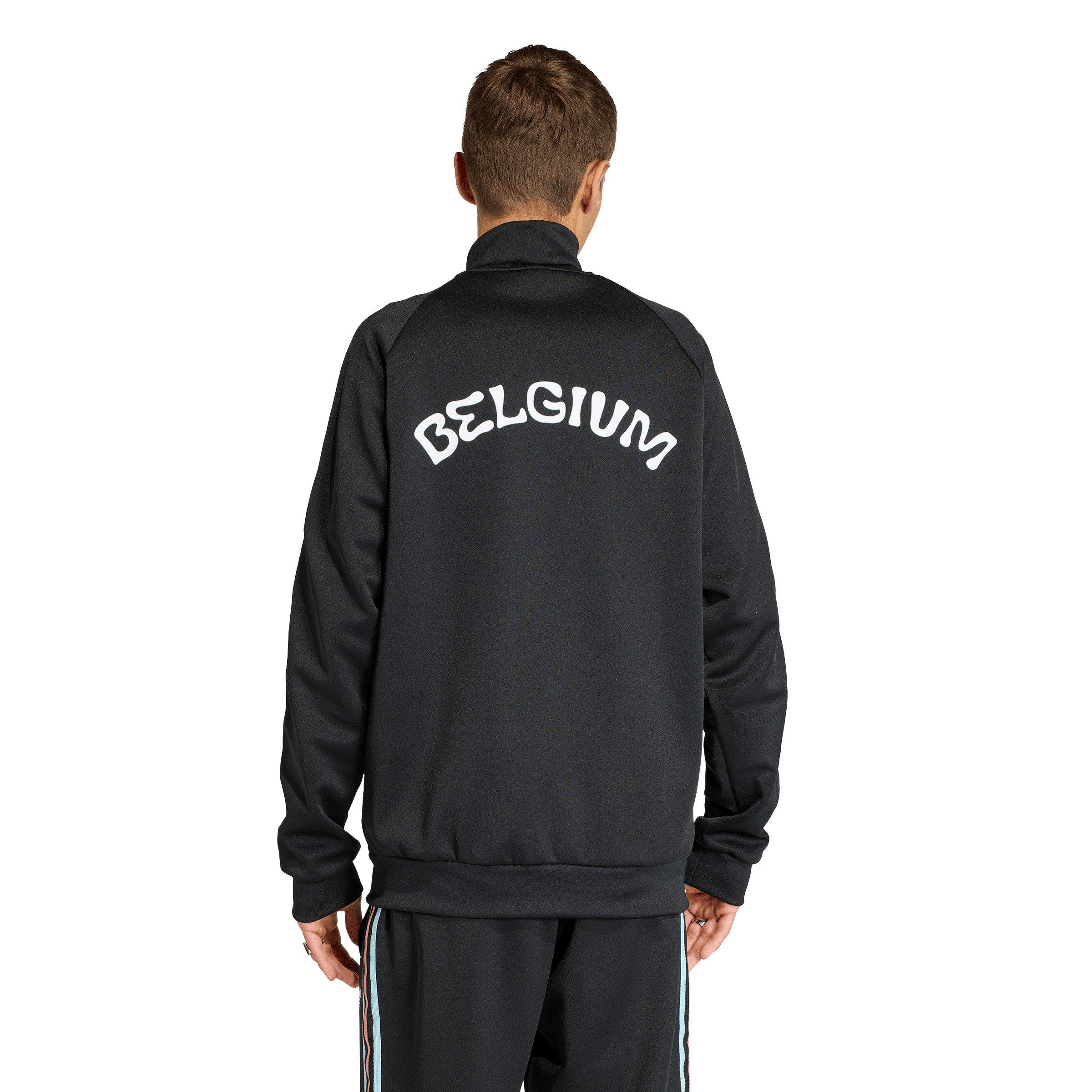 Zwart/Rood - adidas - Belgium Track Top World Cup ™ 2026 Adults - 3