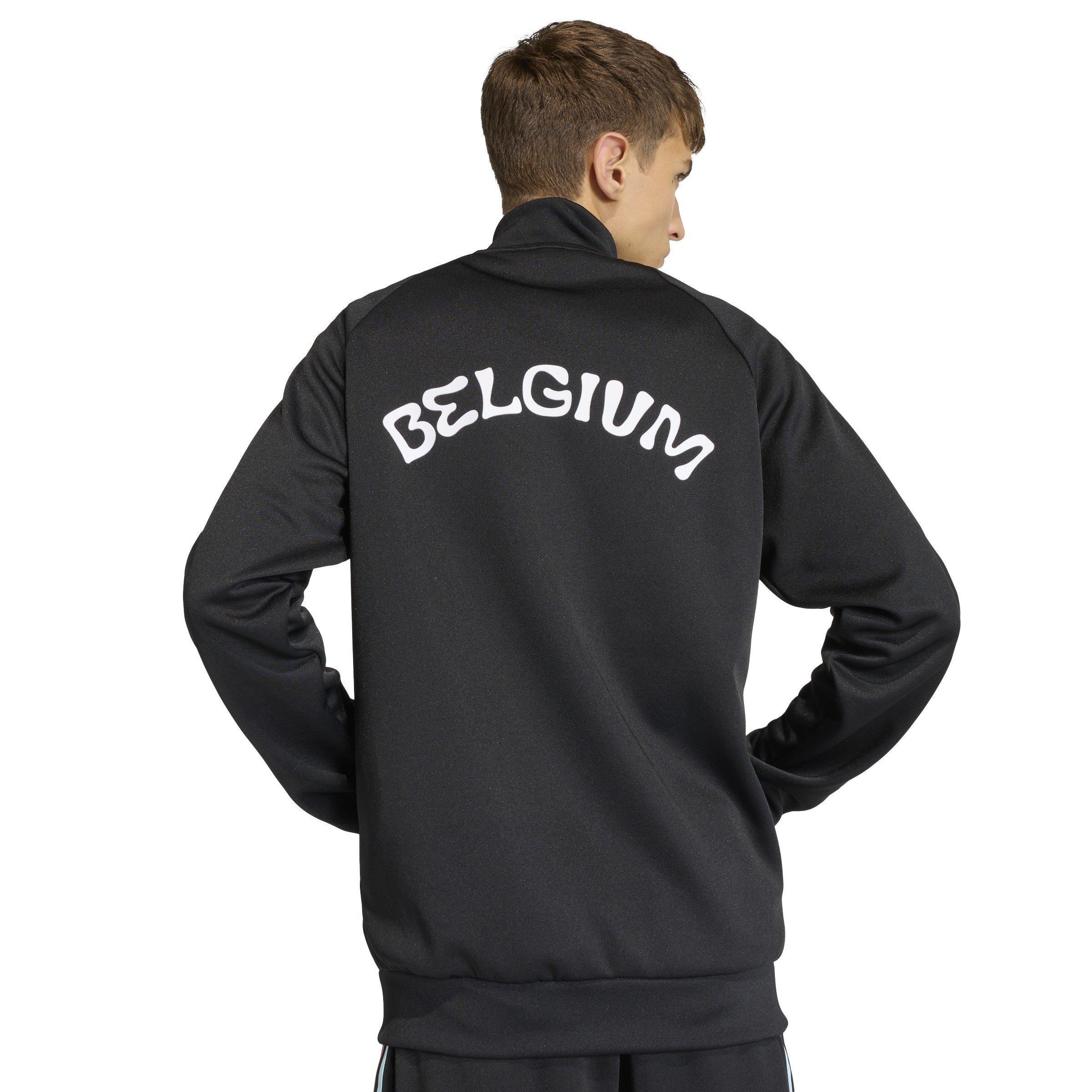 Zwart/Rood - adidas - Belgium Track Top World Cup ™ 2026 Adults - 6