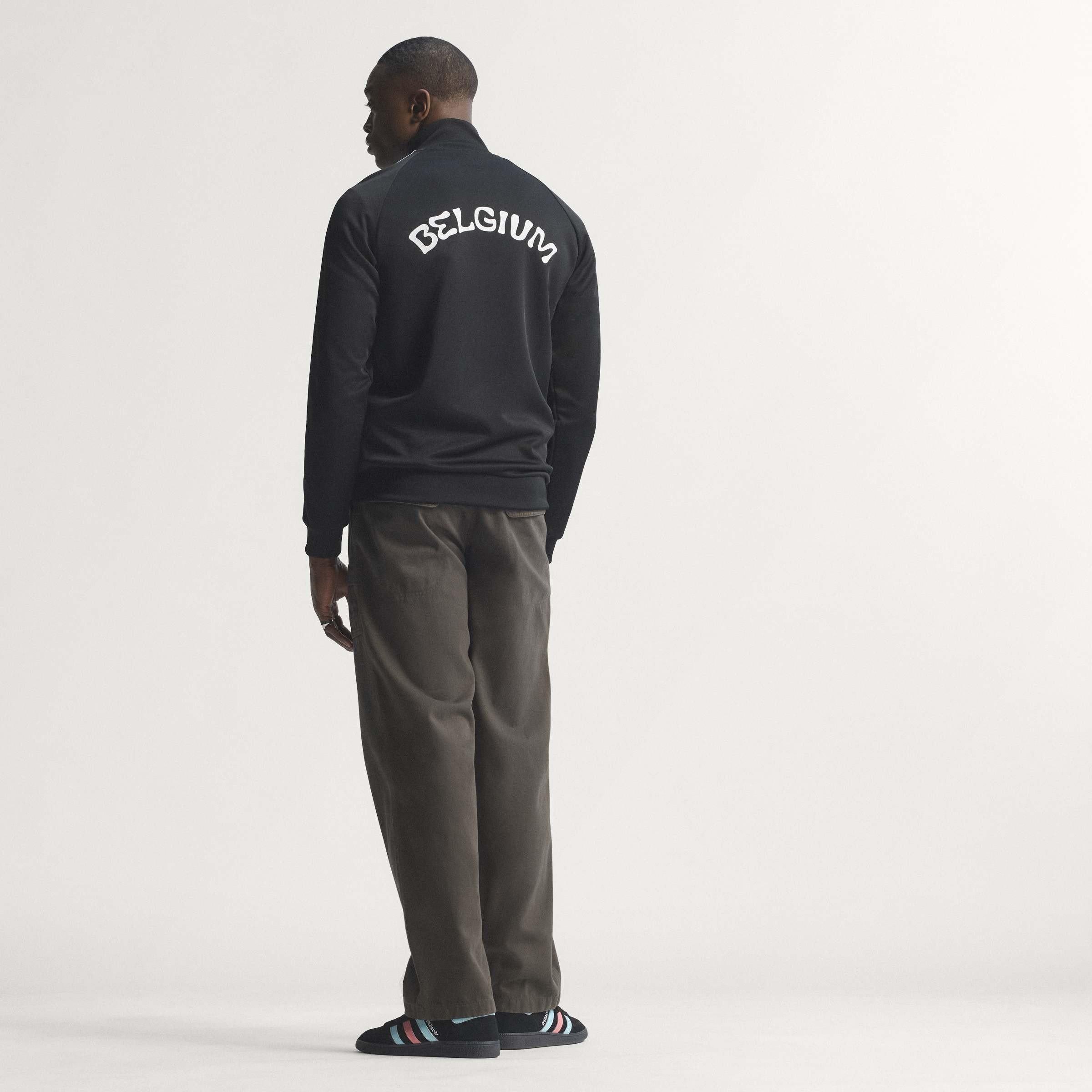 Zwart/Rood - adidas - Belgium Track Top World Cup ™ 2026 Adults - 9