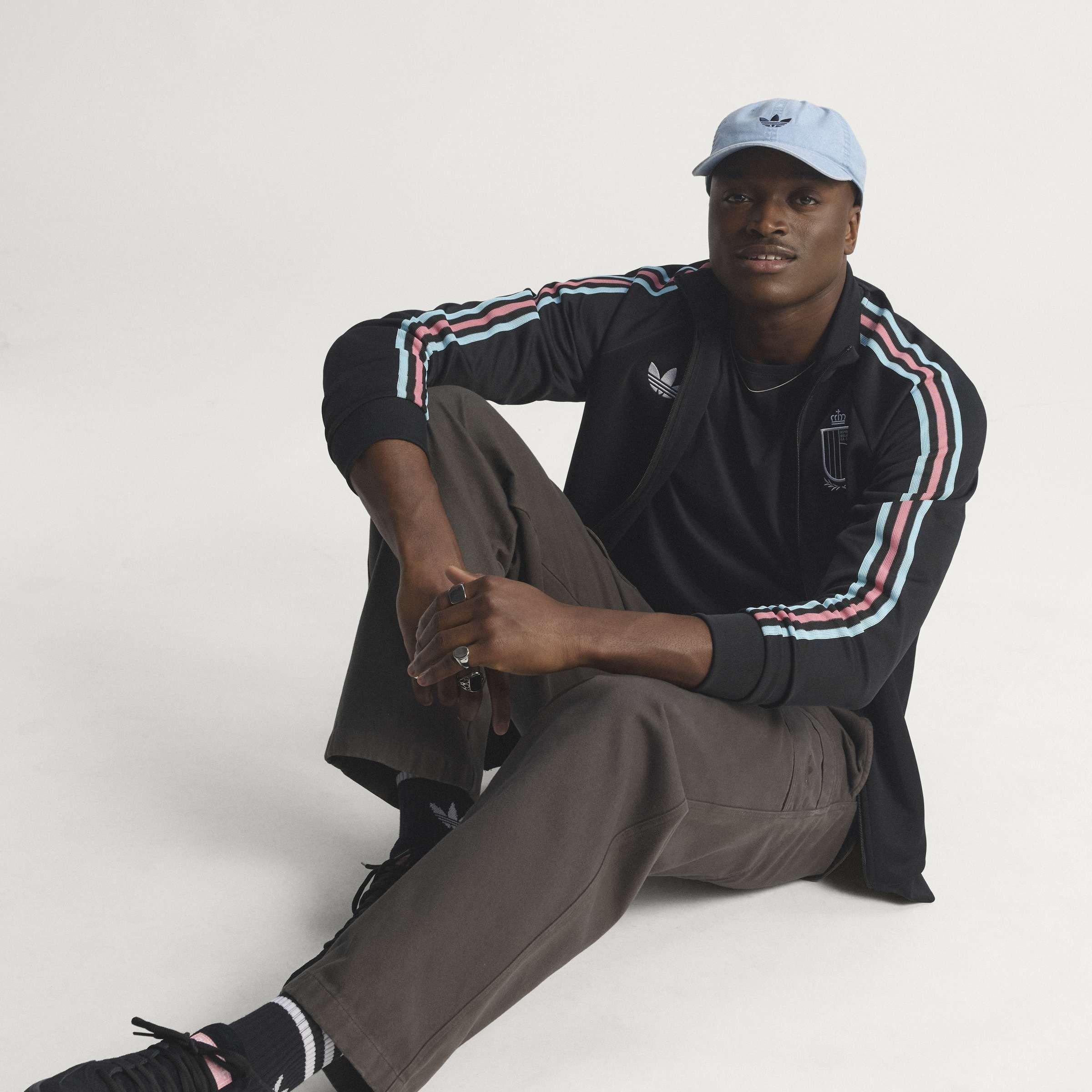 Zwart/Rood - adidas - Belgium Track Top World Cup ™ 2026 Adults - 10