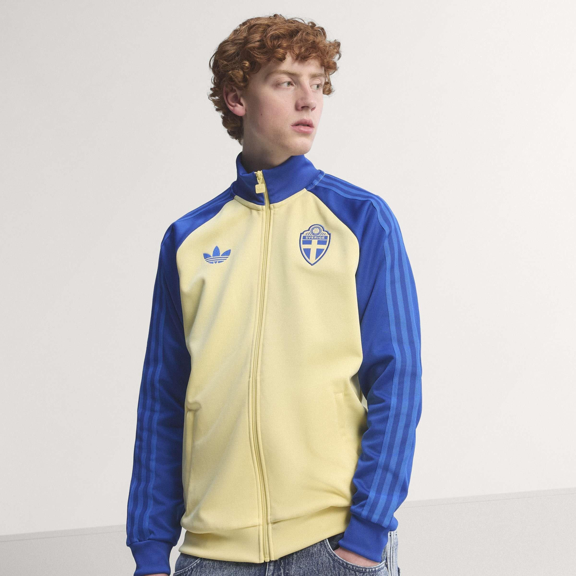 Gul/Blå - adidas - Sweden Track Top World Cup ™ 2026 Adults - 2