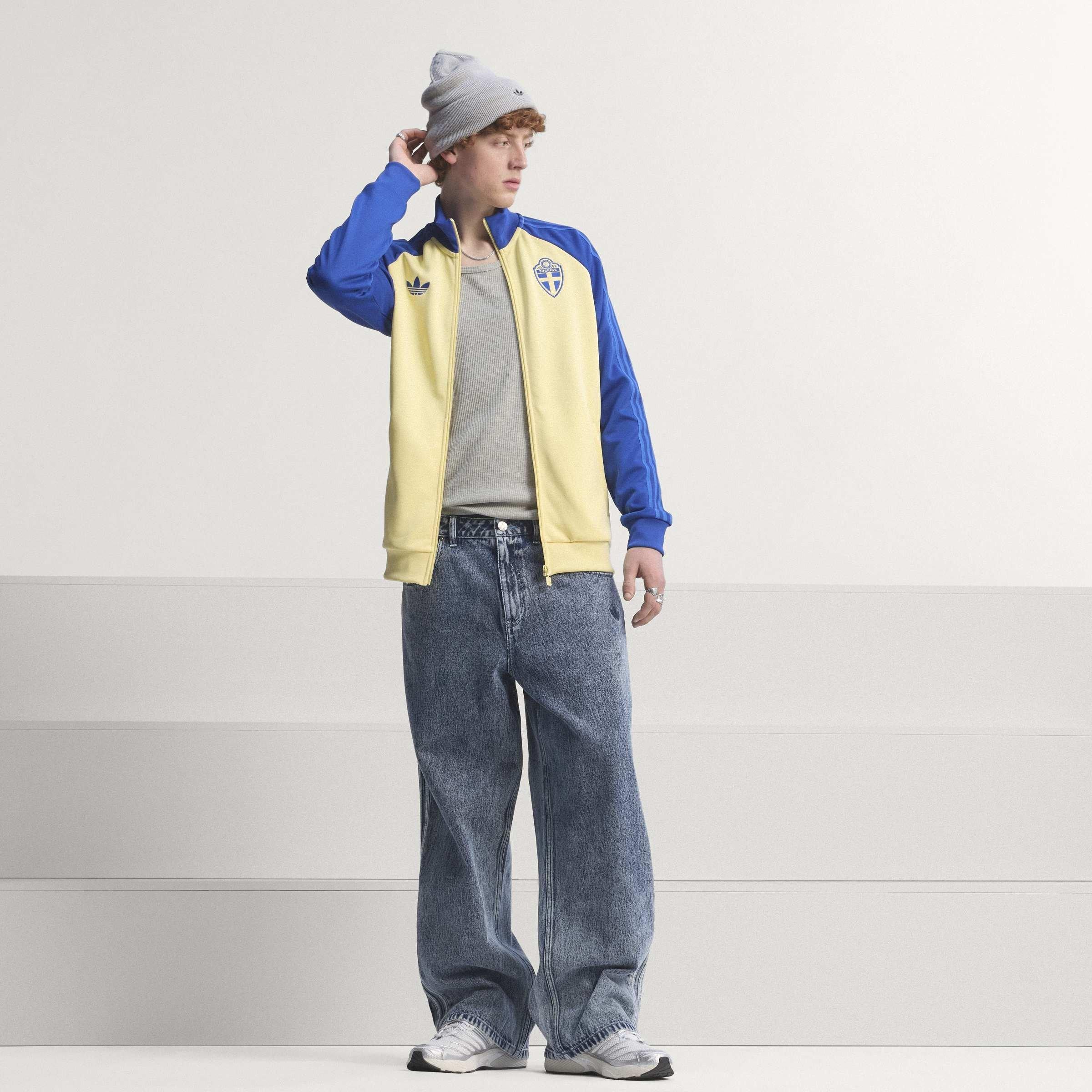 Gul/Blå - adidas - Sweden Track Top World Cup ™ 2026 Adults - 7