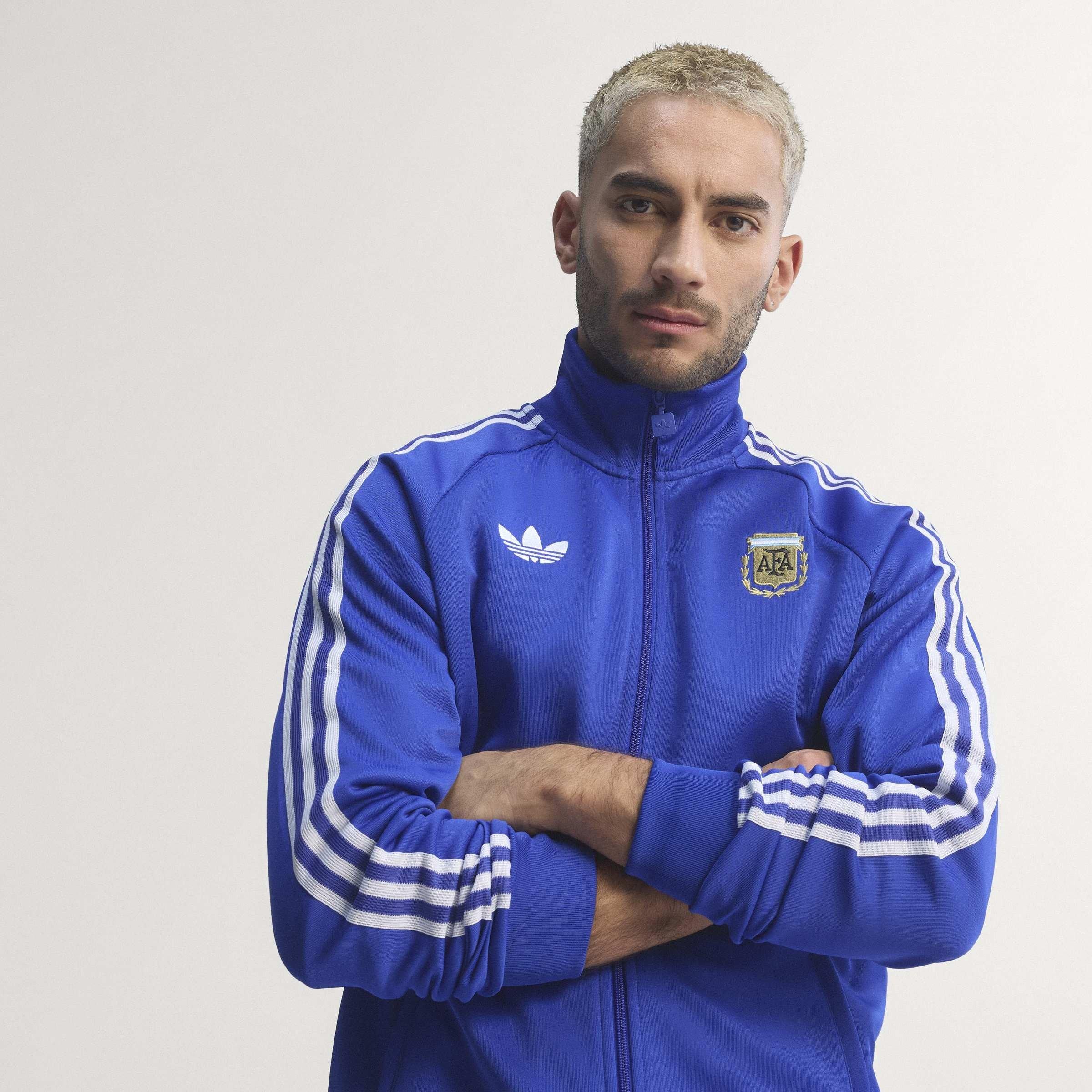 Blå/Hvid - adidas - Argentina Track Top World Cup ™ 2026 Adults - 6