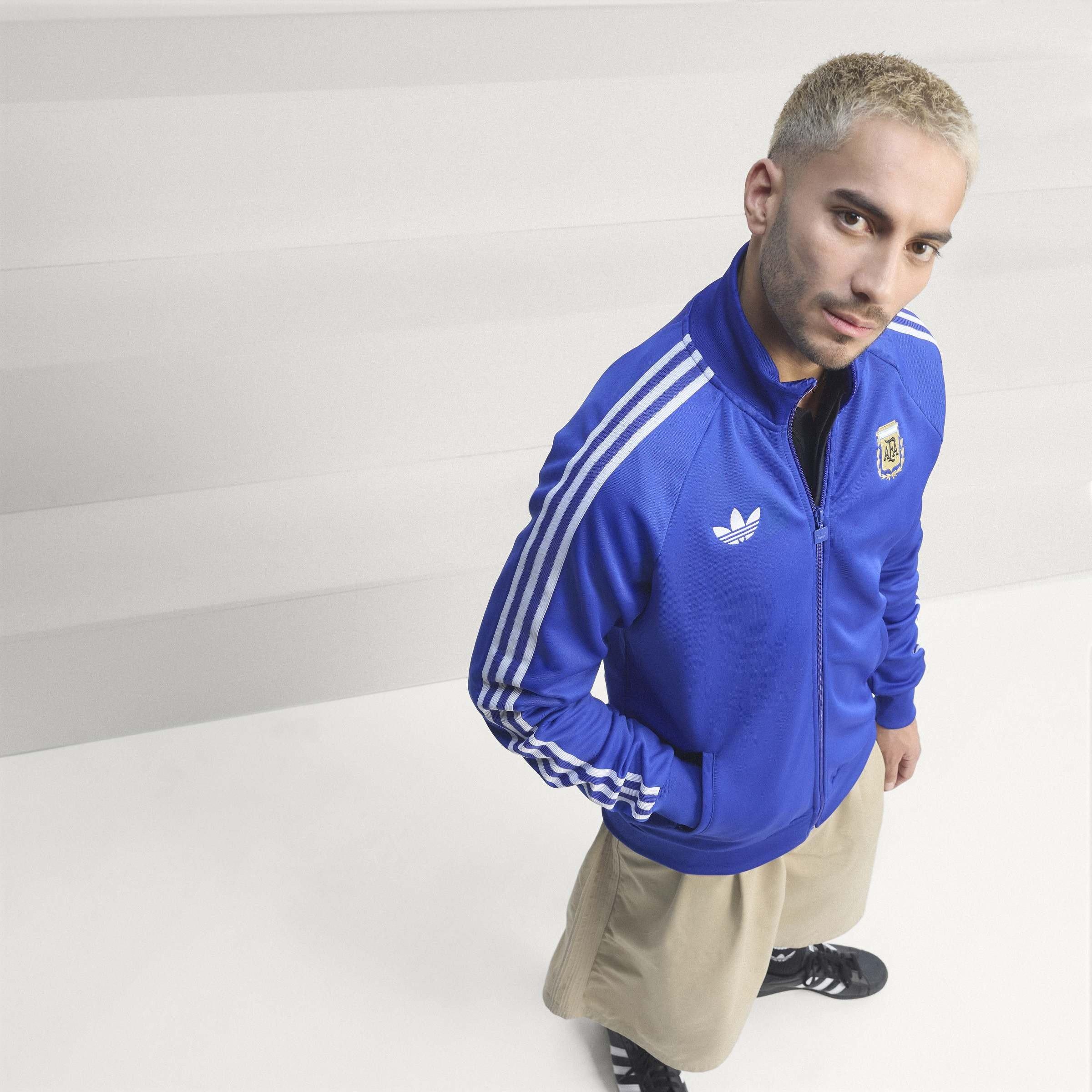Blå/Hvid - adidas - Argentina Track Top World Cup ™ 2026 Adults - 10