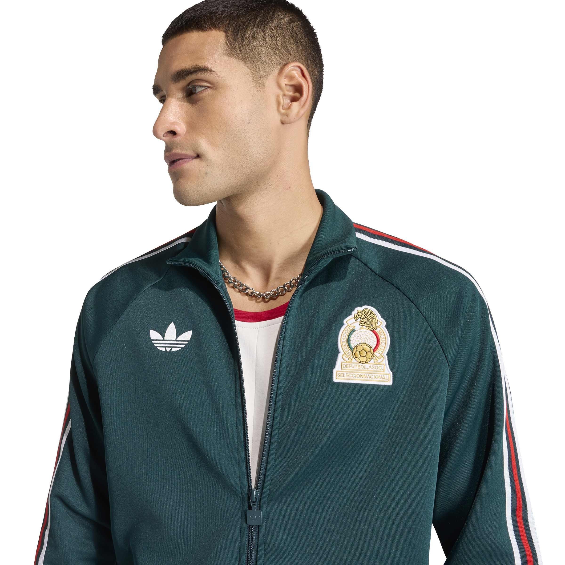Hvid/Grøn - adidas - Mexico Track Top World Cup ™ 2026 Adults - 4